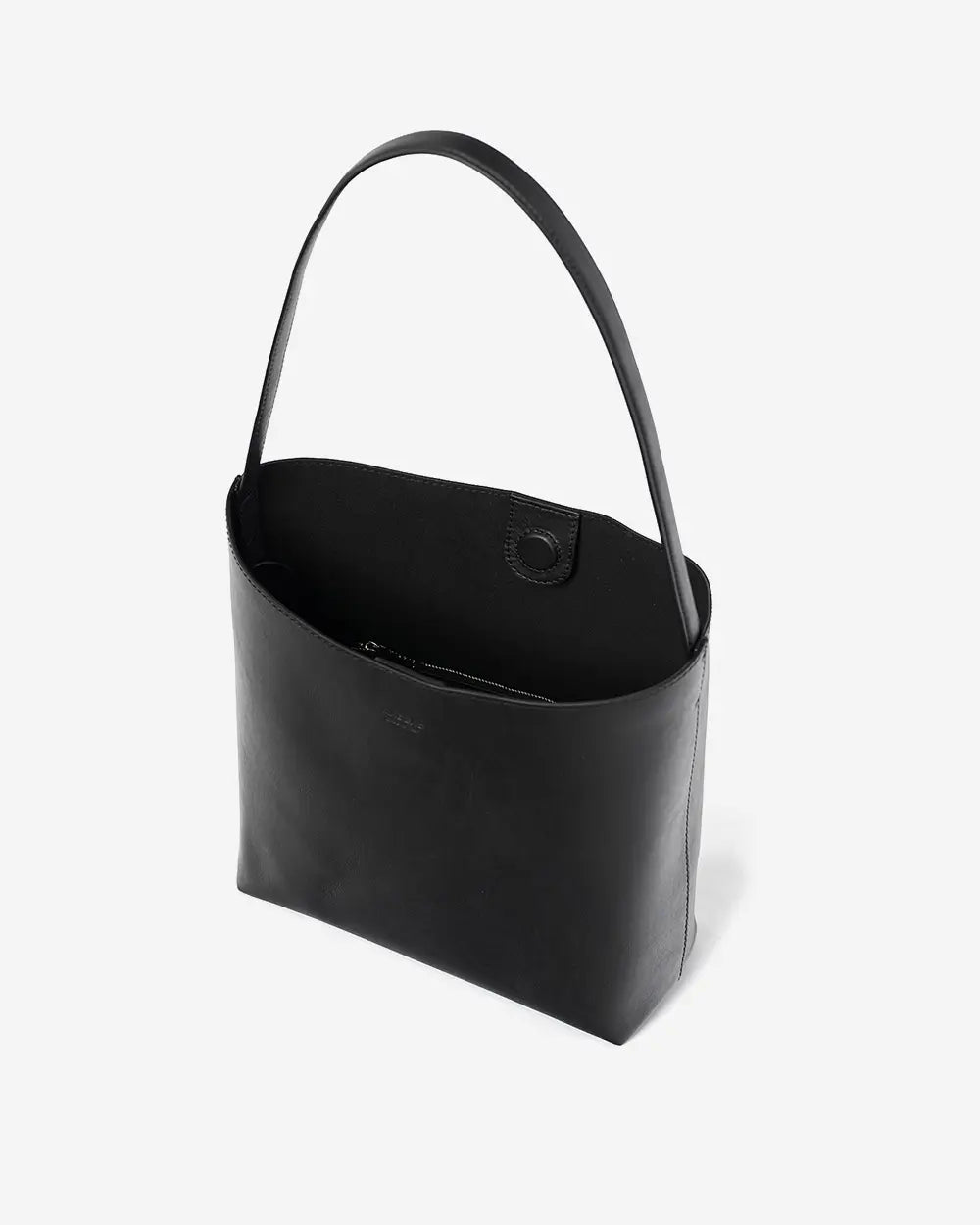 DOLCE VITA Hobo Bag en cuir Sauvage Noir