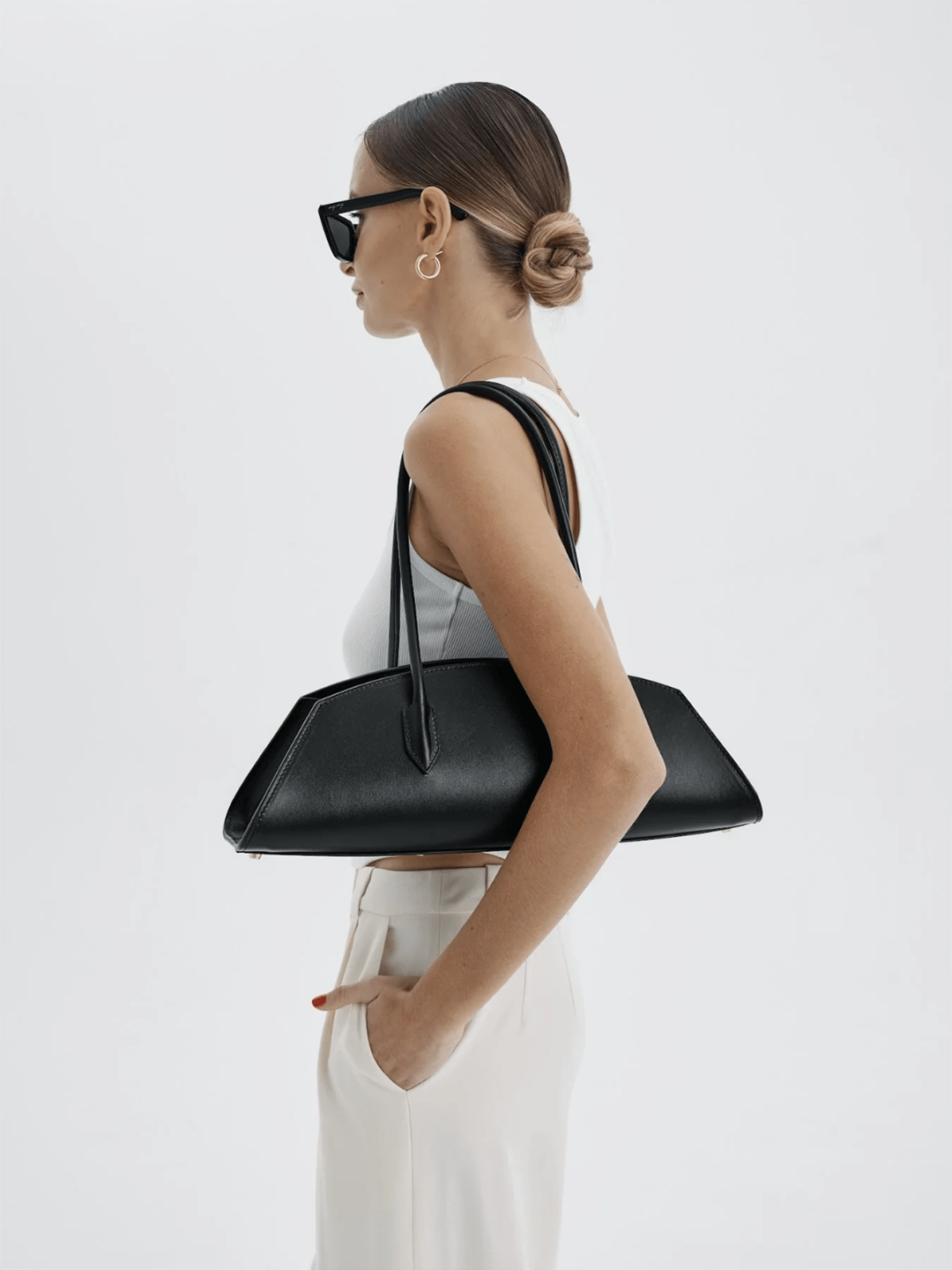 BASSOTTO in Black Leather