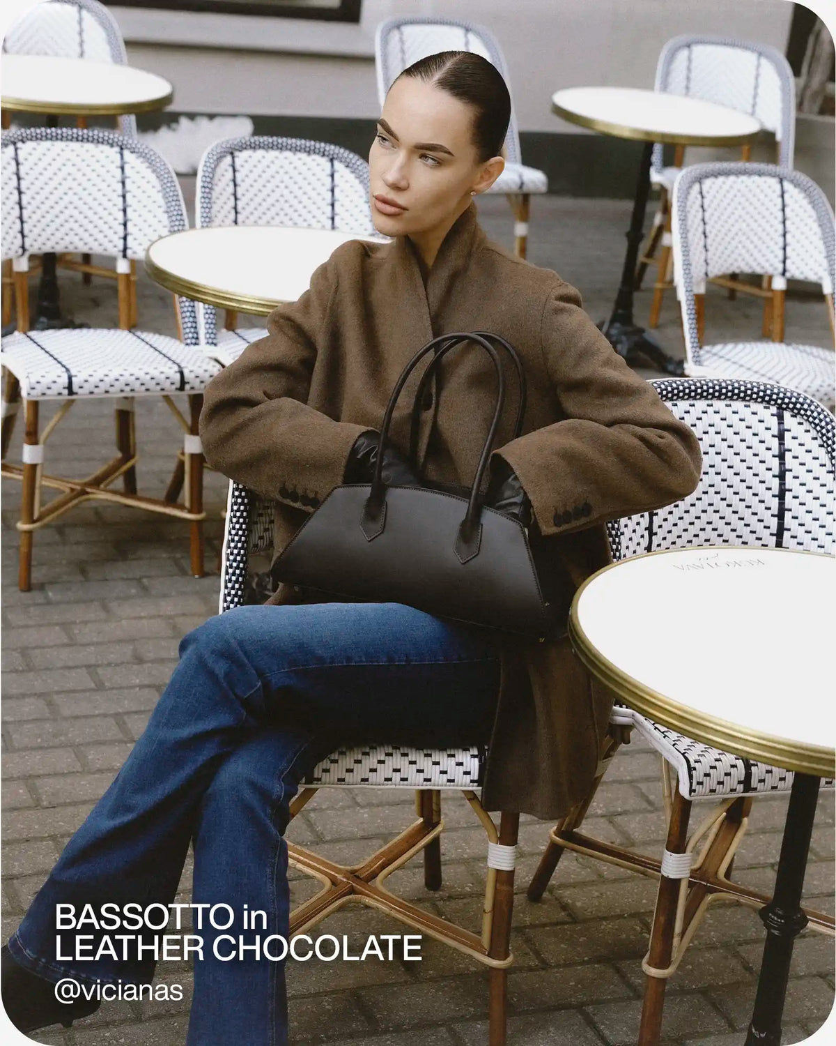 BASSOTTO in Pelle Chocolate