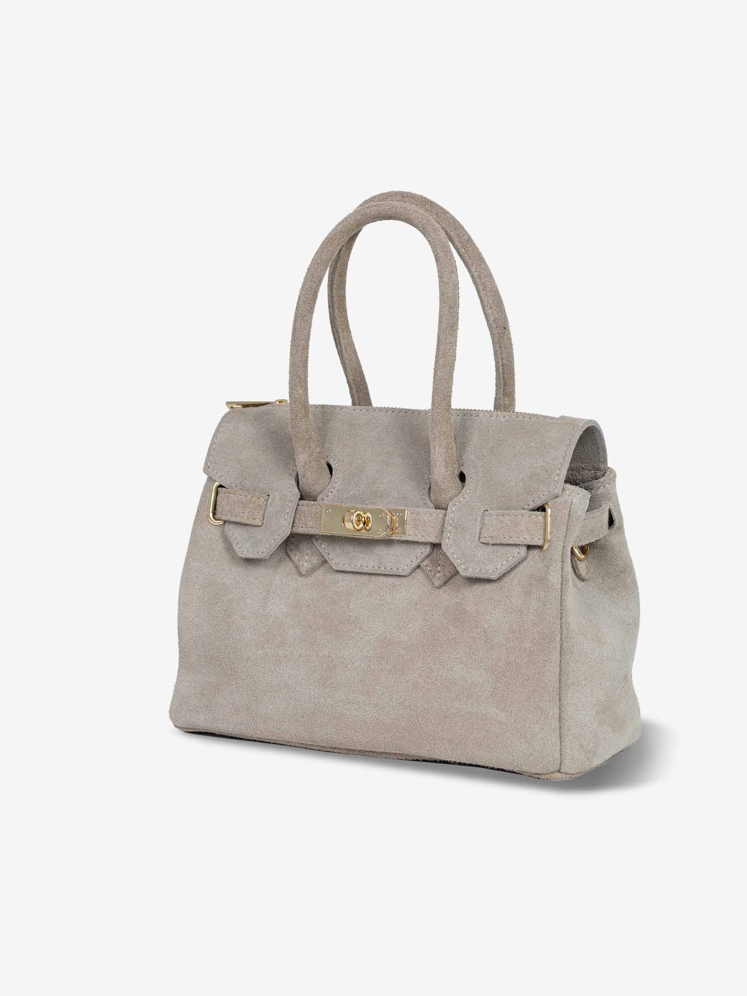 BABY BIRKIMAD Suede Misty Beige