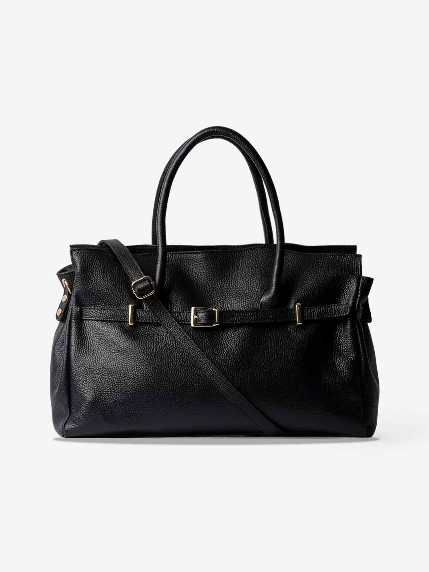 BELLUCCI Pelle Nera - MADBAG® STORE OFFICIAL | Borse Di Lusso Artigianali 100% Made In Italy