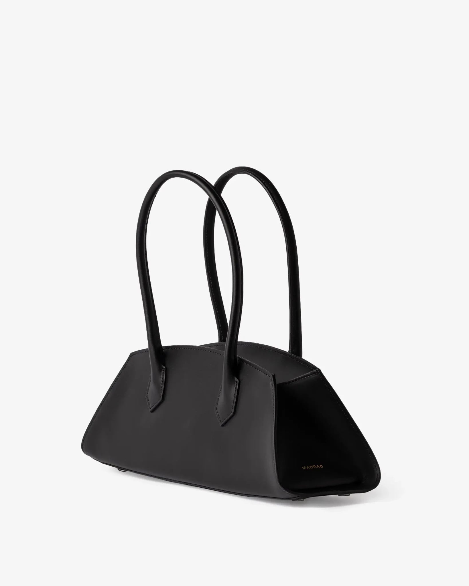 BASSOTTO in Pelle Black BORSA MADE IN ITALY