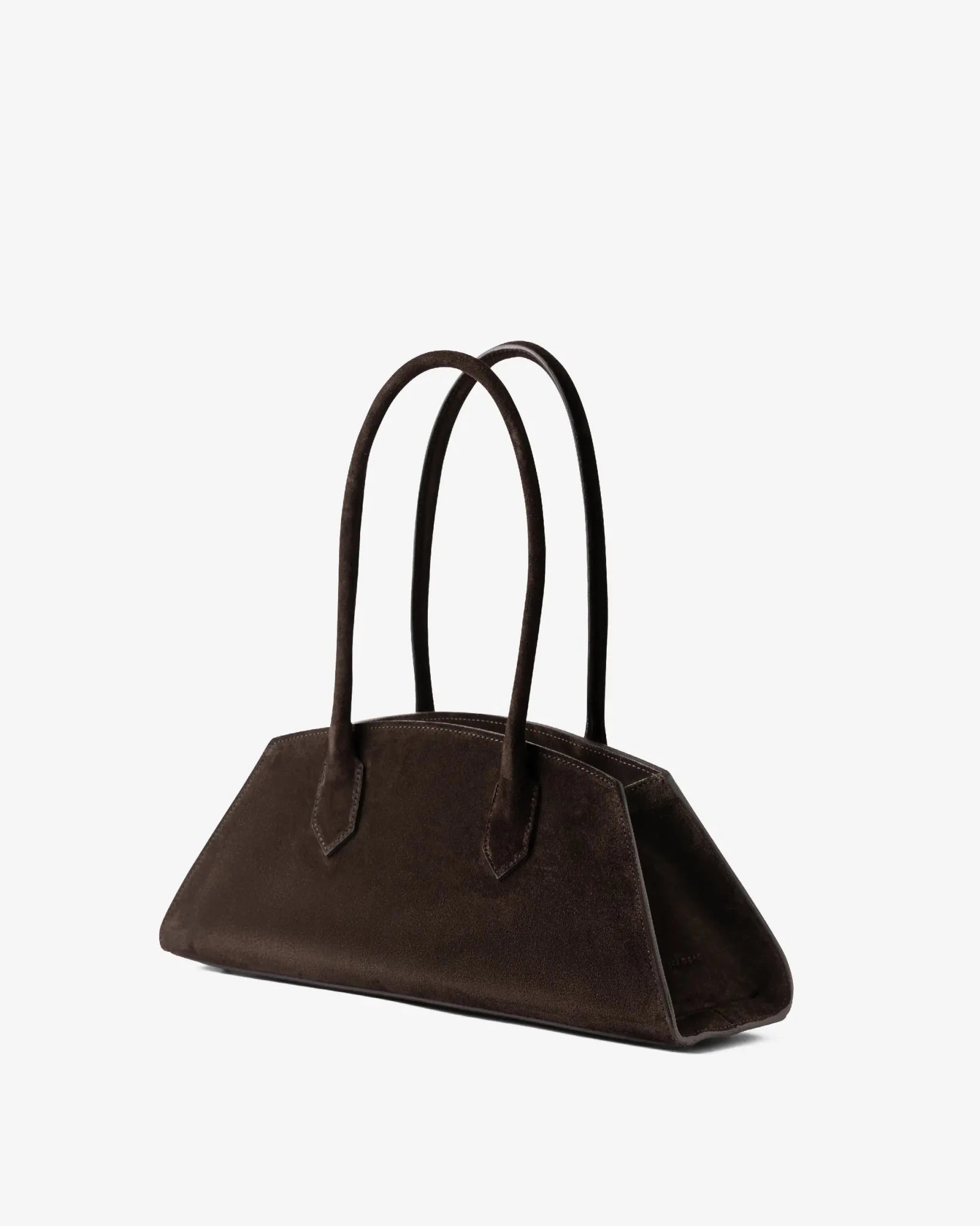 BASSOTTO in suede leather chocolate