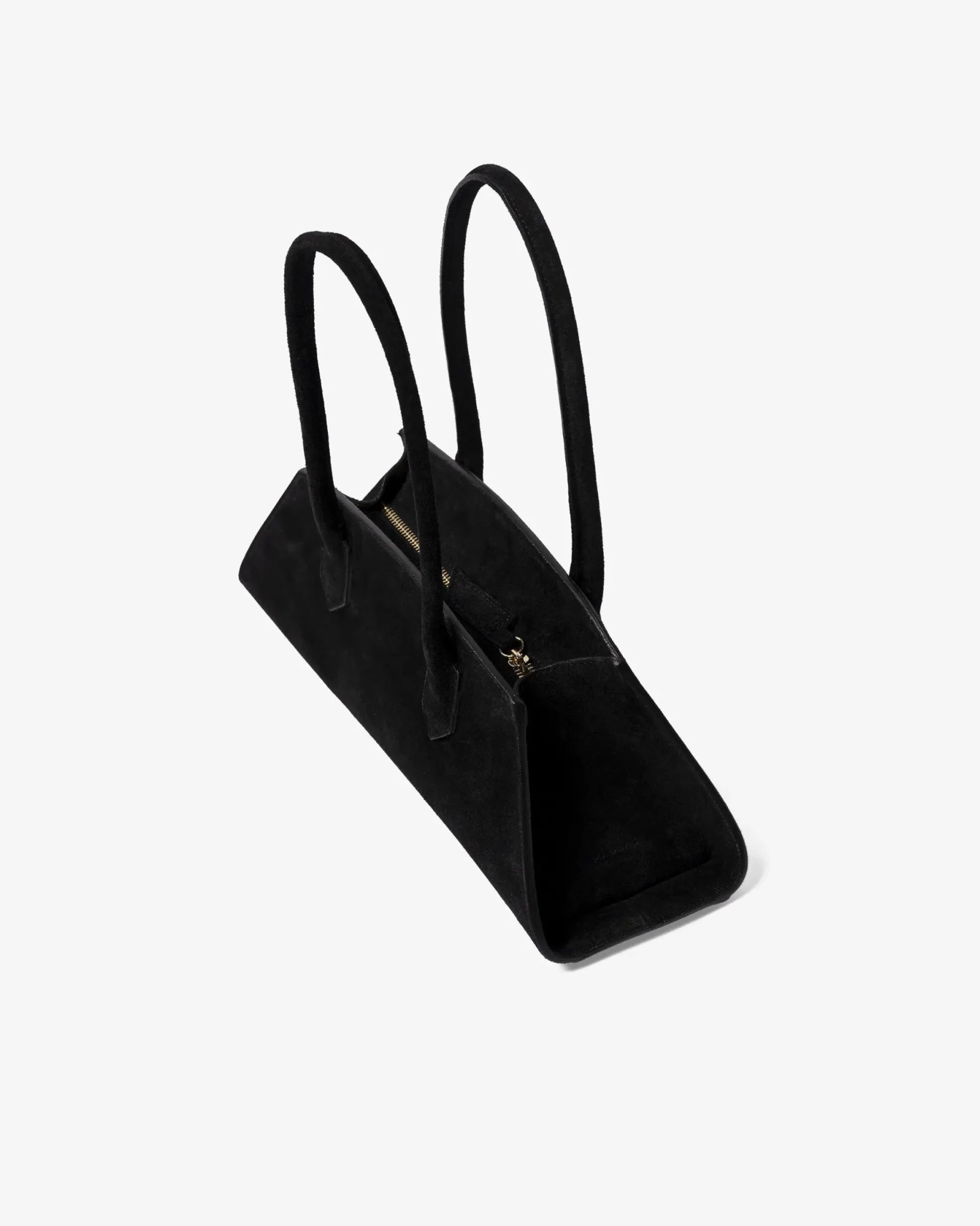 BASSOTTO in suede leather black