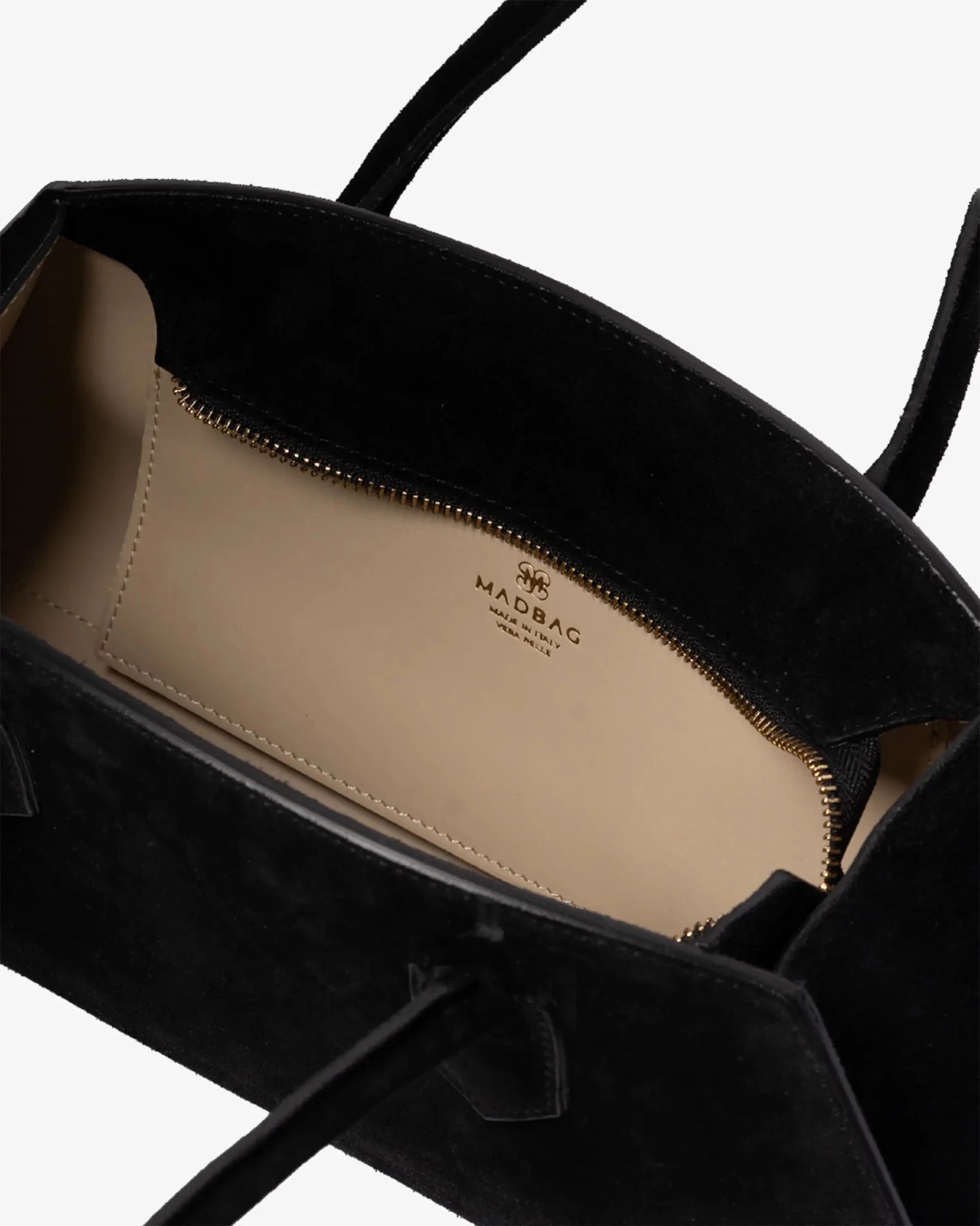 BASSOTTO in suede leather black