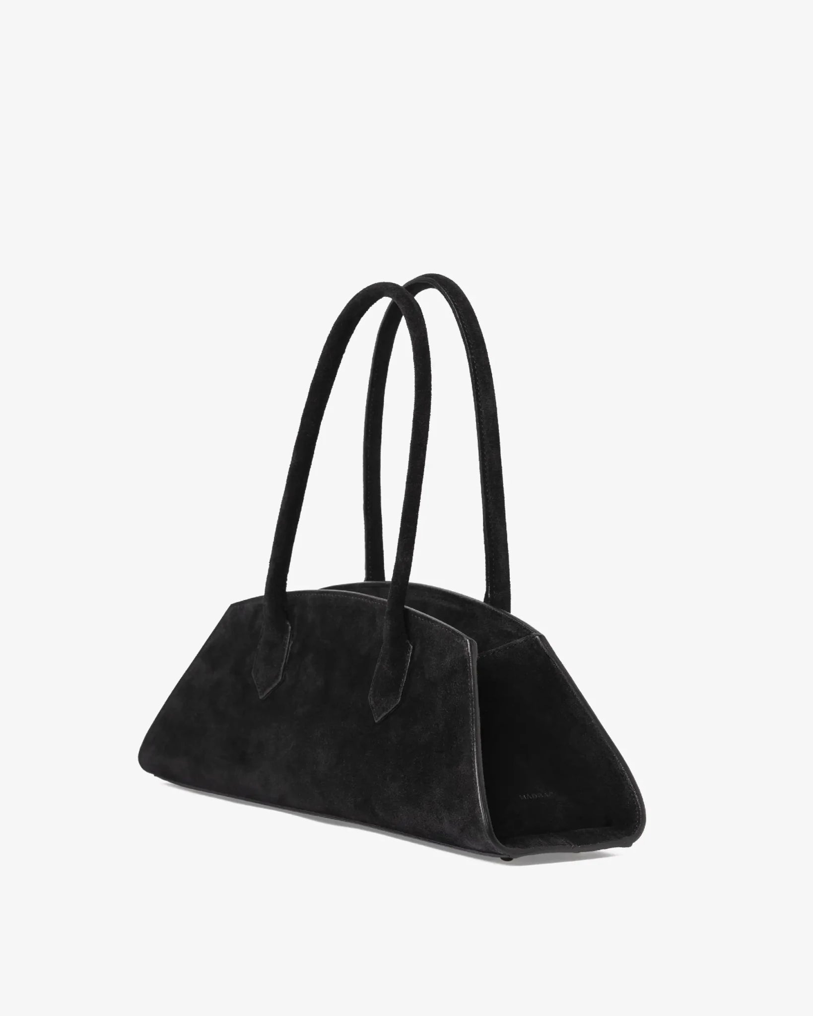 BASSOTTO in suede leather black