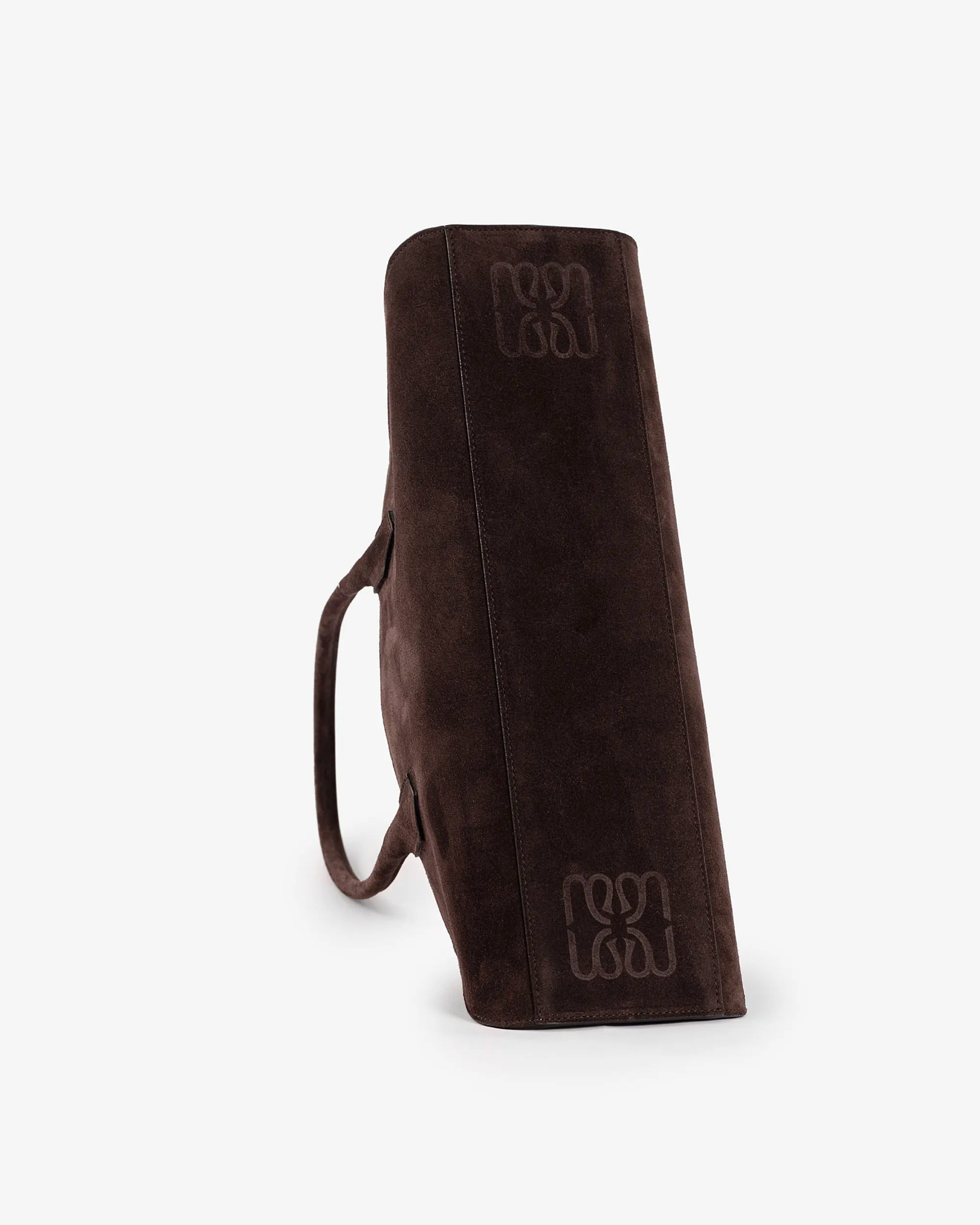 BASSOTTO in suede leather chocolate