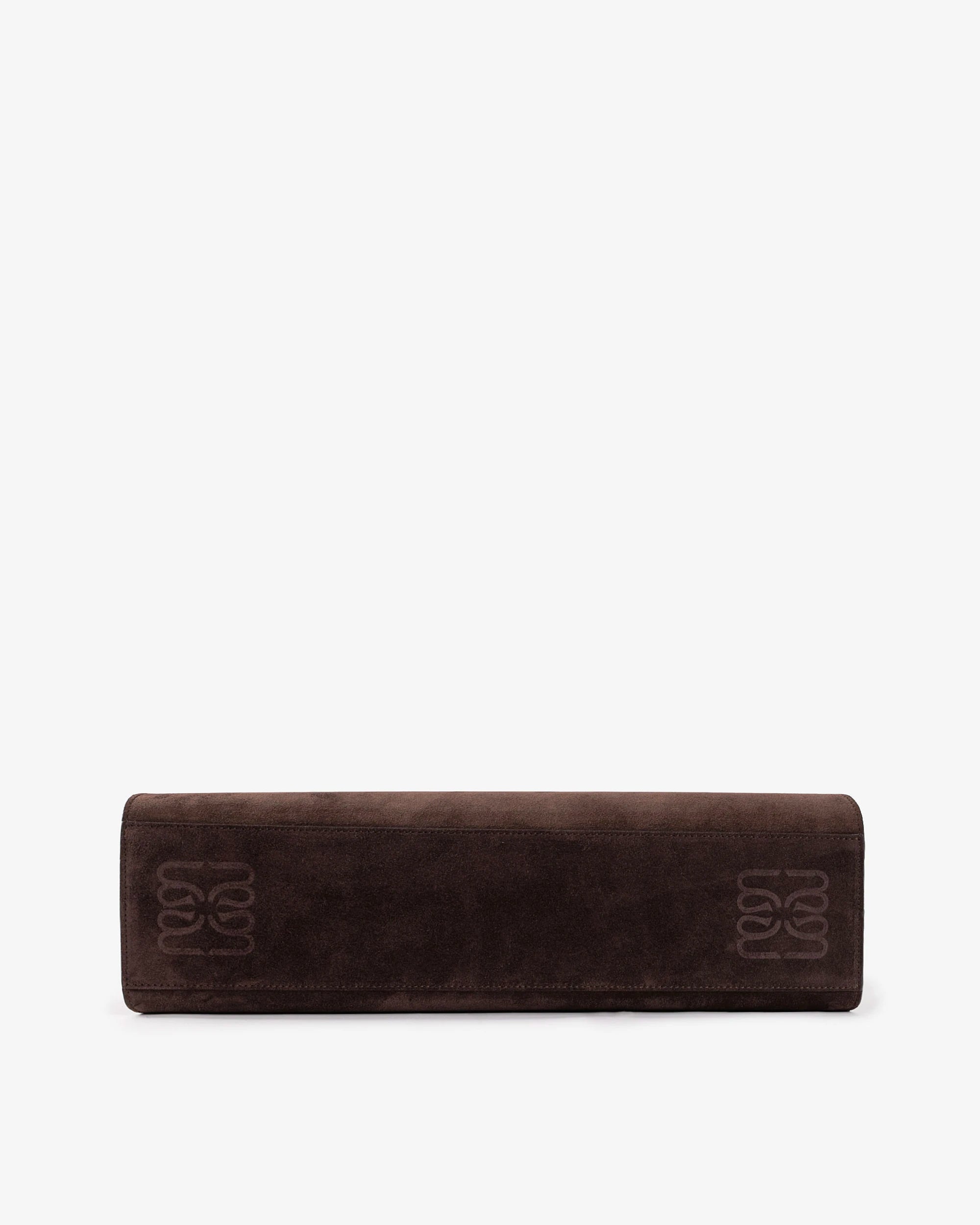 BASSOTTO in suede leather chocolate
