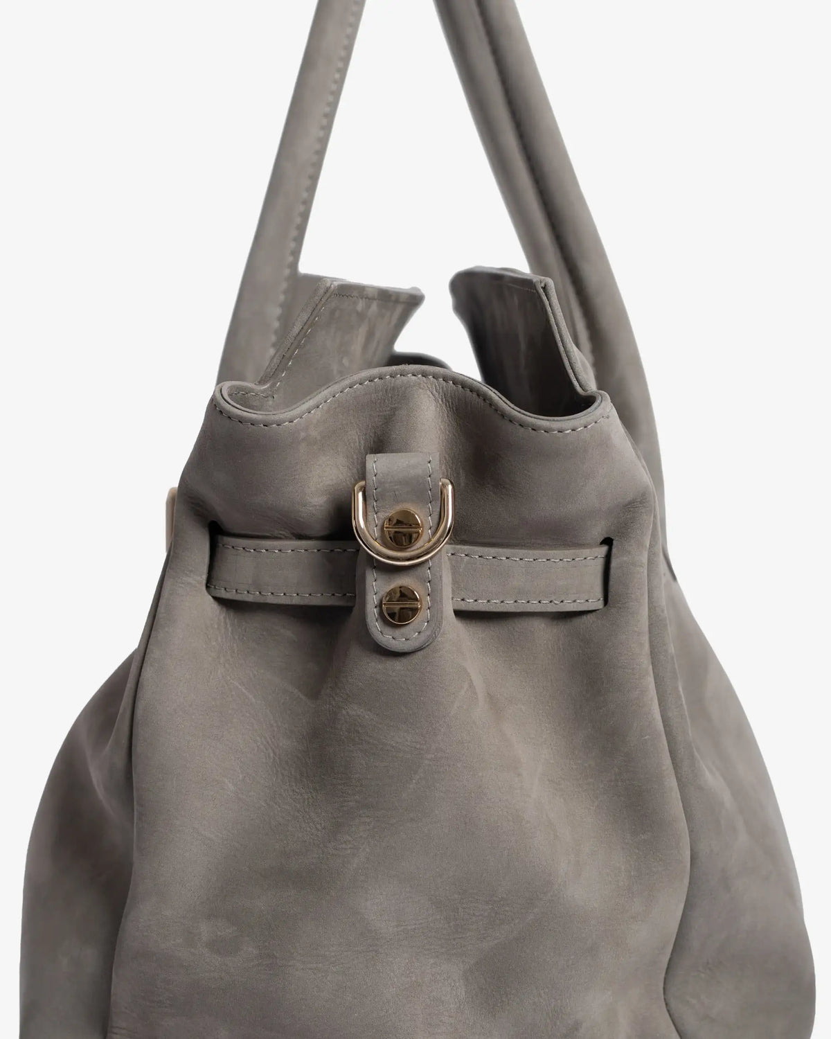 BELLUCCI Tote in Pelle Nubuck Grigio