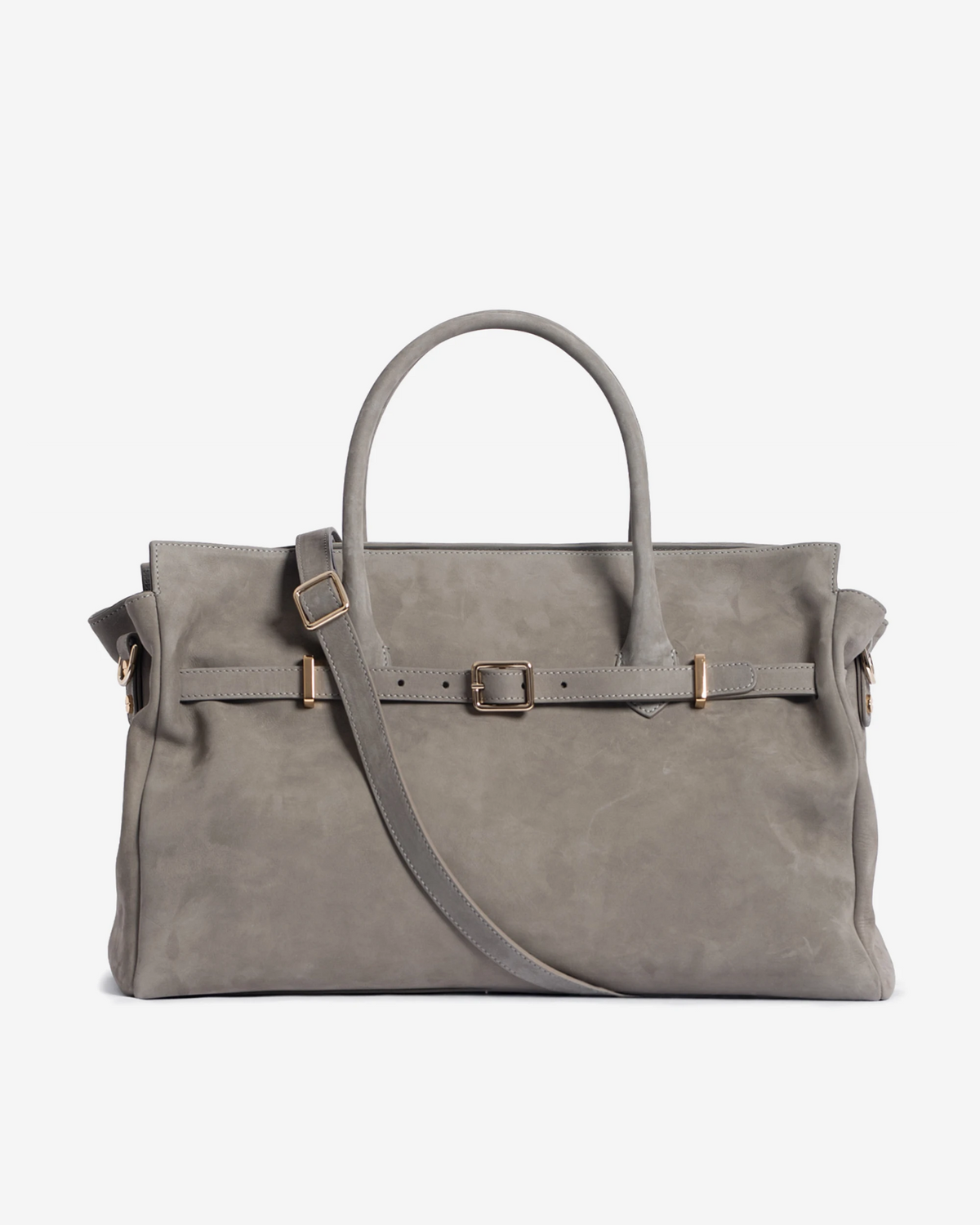 BELLUCCI Tote in Pelle Nubuck Grigio
