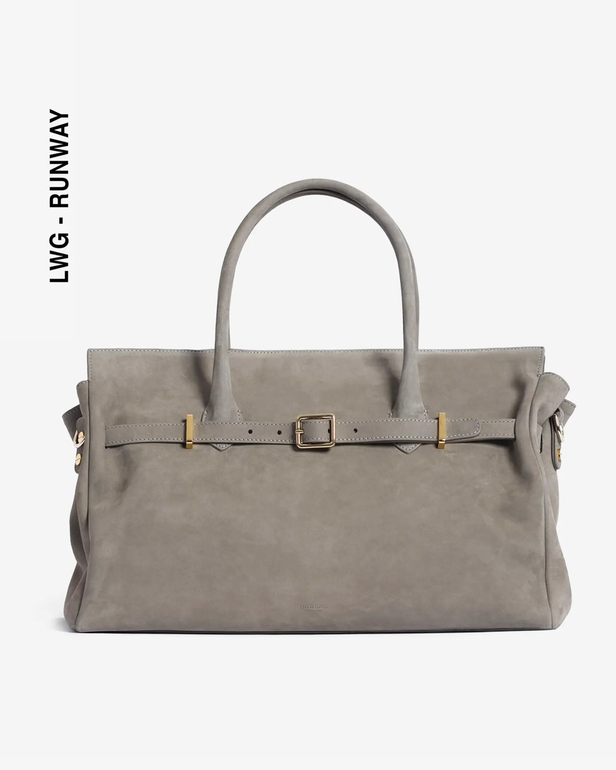 BELLUCCI Tote in Pelle Nubuck Grigio