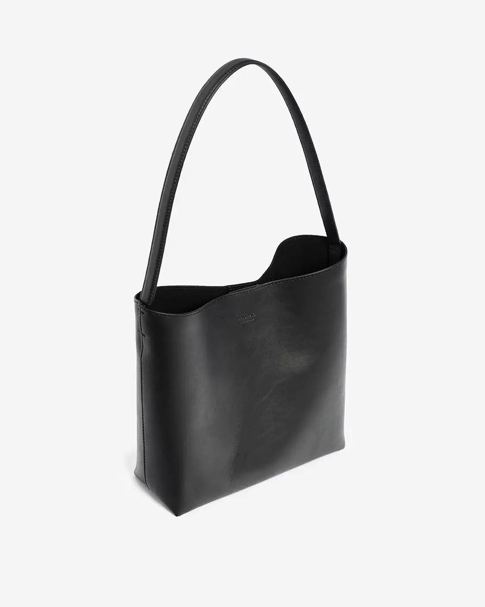 DOLCE VITA Hobo Bag en cuir Sauvage Noir