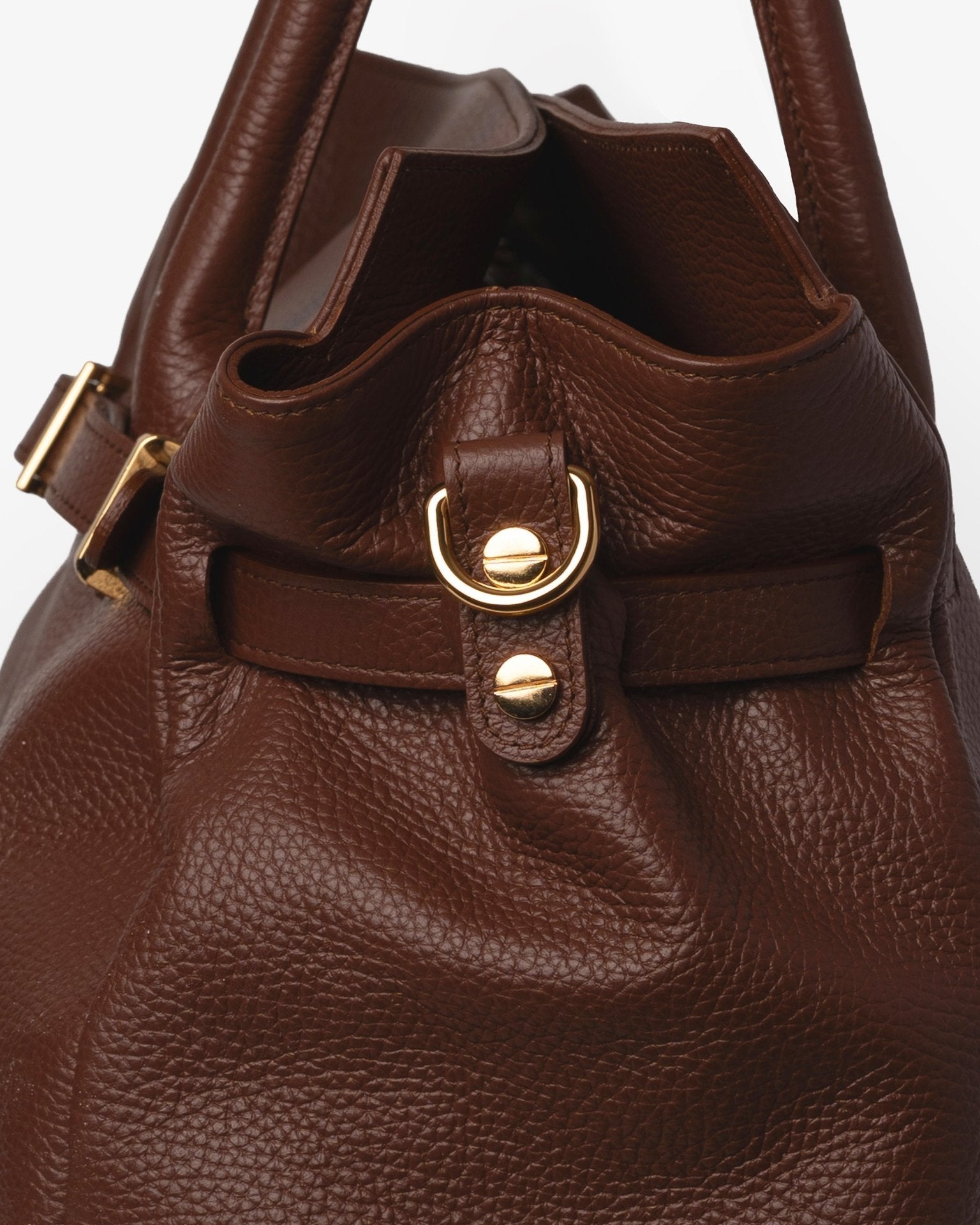 BELLUCCI in Pelle Chocolate - MADBAG® STORE OFFICIAL | Handcrafted Luxury Bags Made in Italy