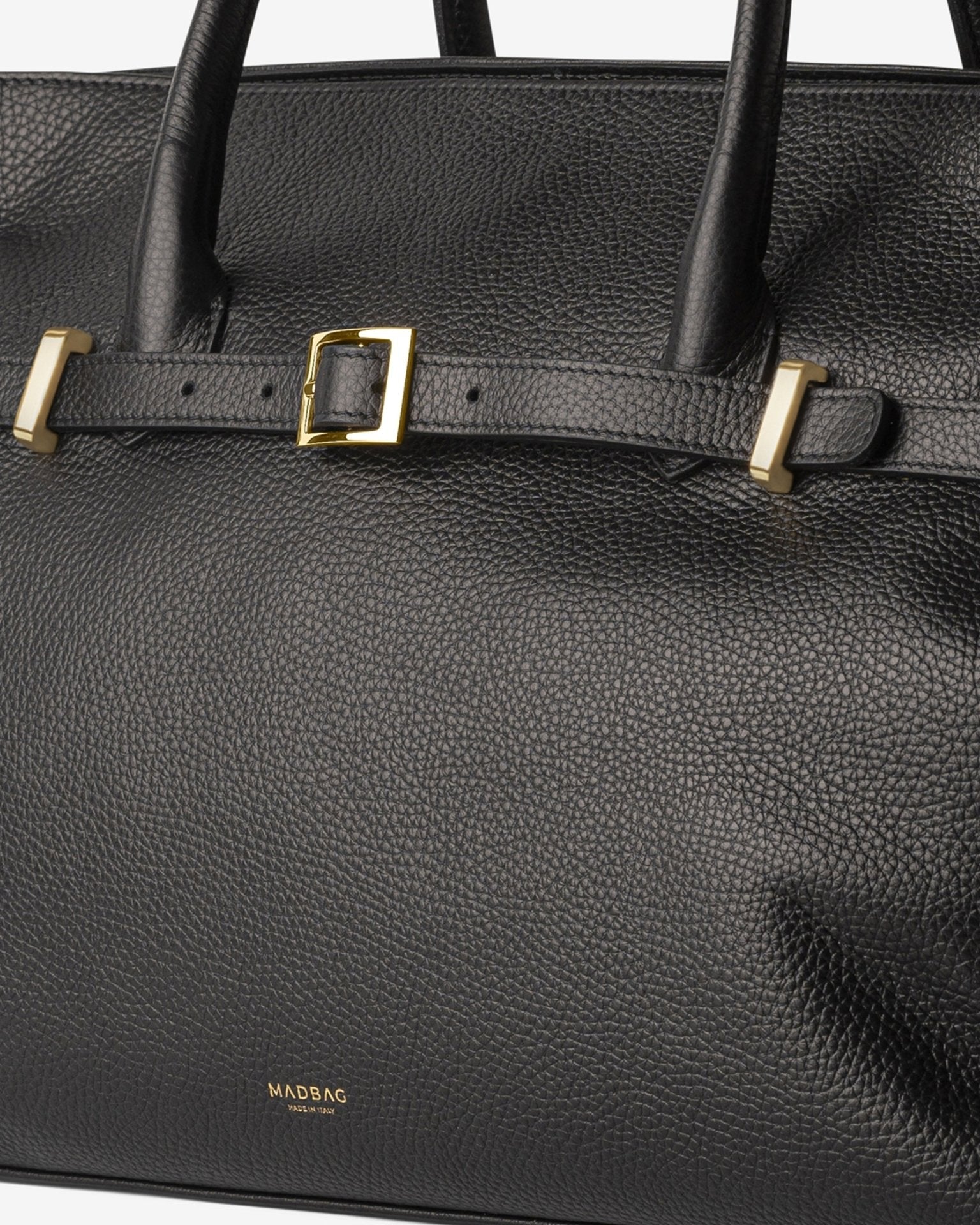 BELLUCCI in Pelle Nera - MADBAG® STORE OFFICIAL | Handcrafted Luxury Bags Made in Italy