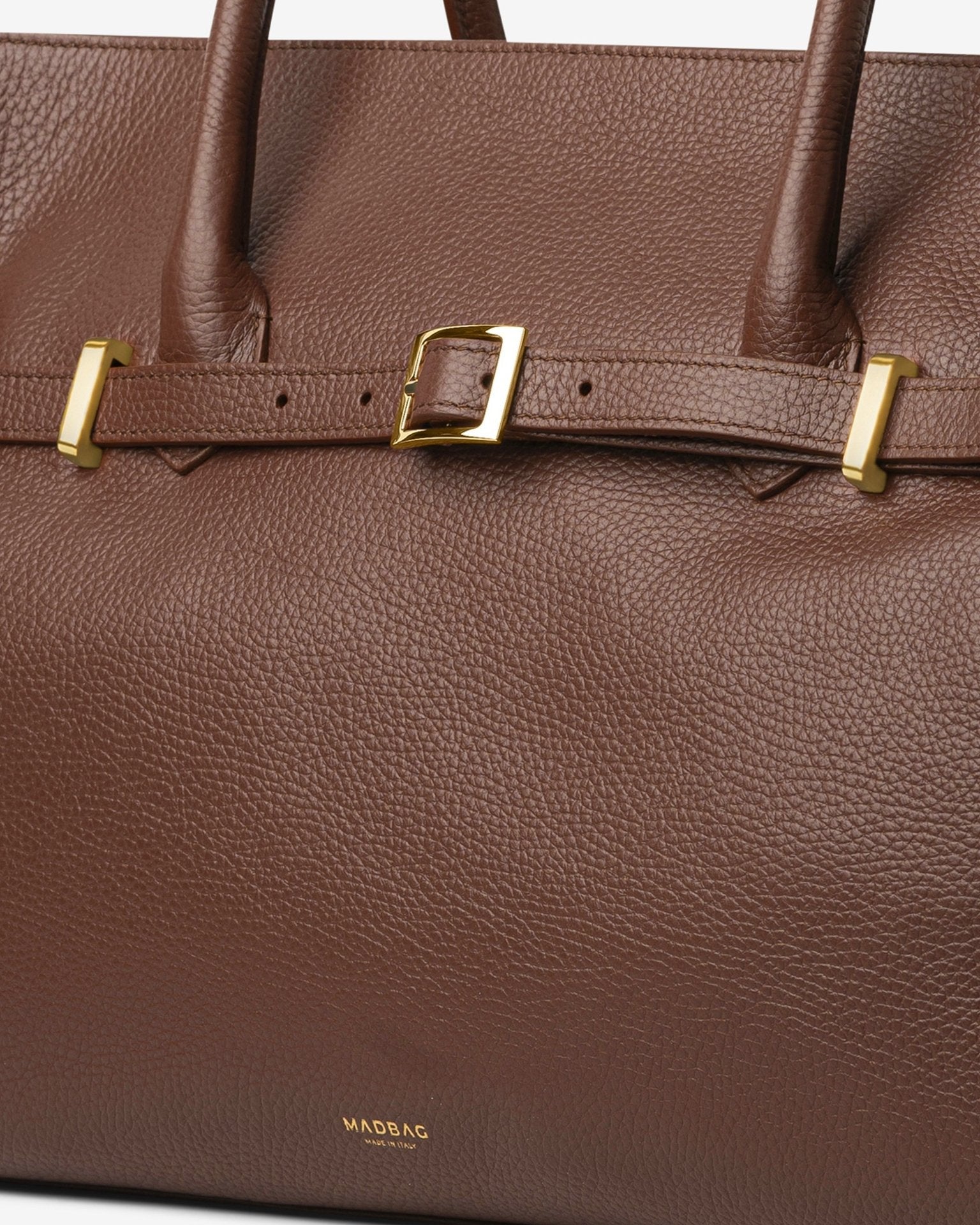 BELLUCCI in Pelle Chocolate - MADBAG® STORE OFFICIAL | Handcrafted Luxury Bags Made in Italy