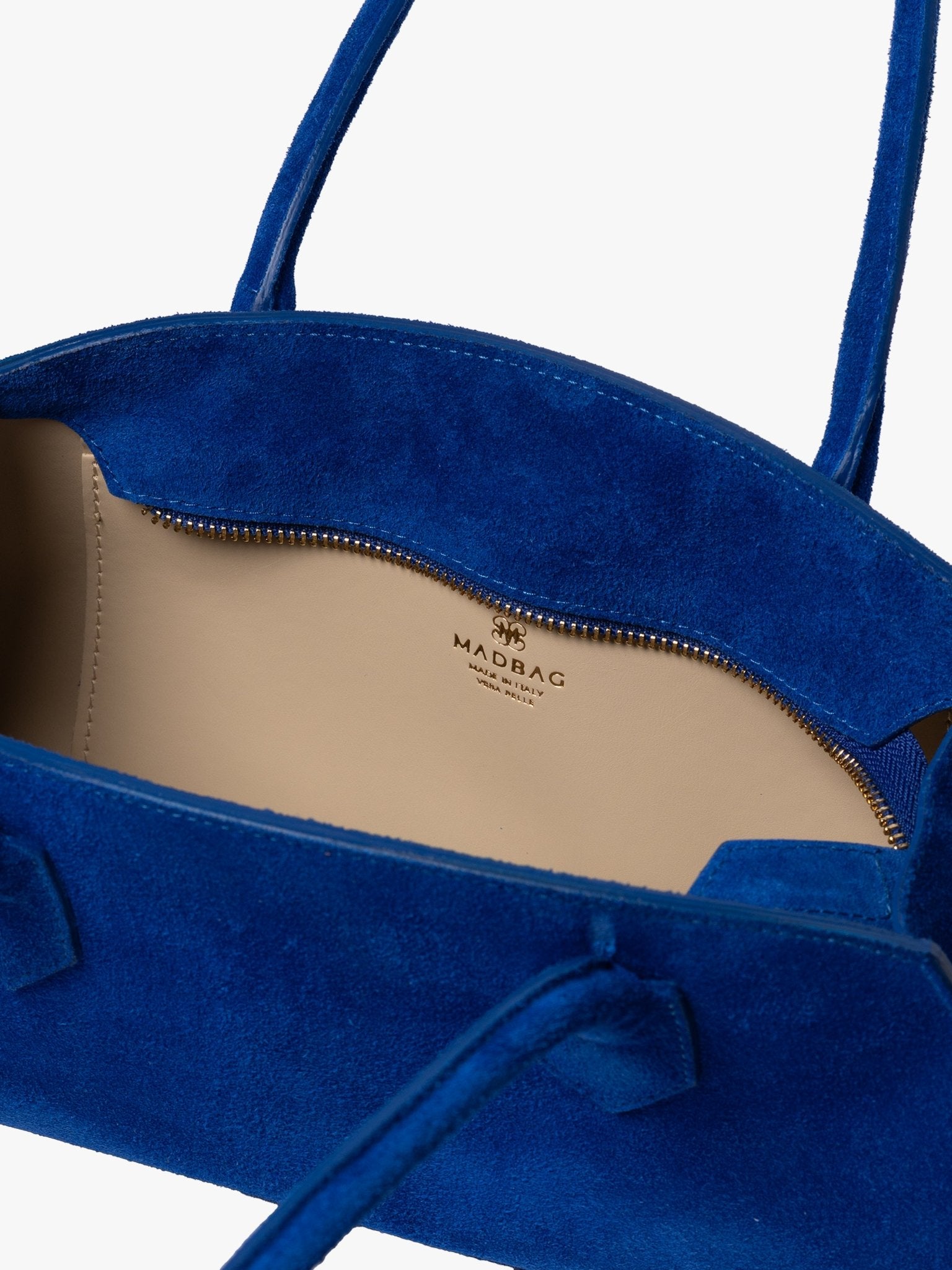 BASSOTTO in Pelle Suede Electric Blue