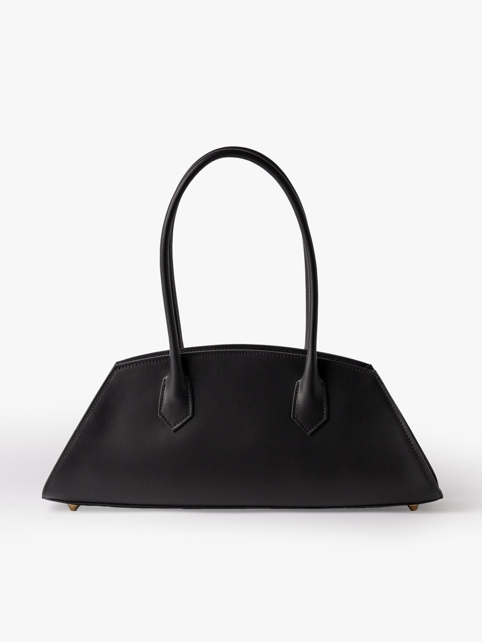 BASSOTTO in Pelle Black_FRONTALE