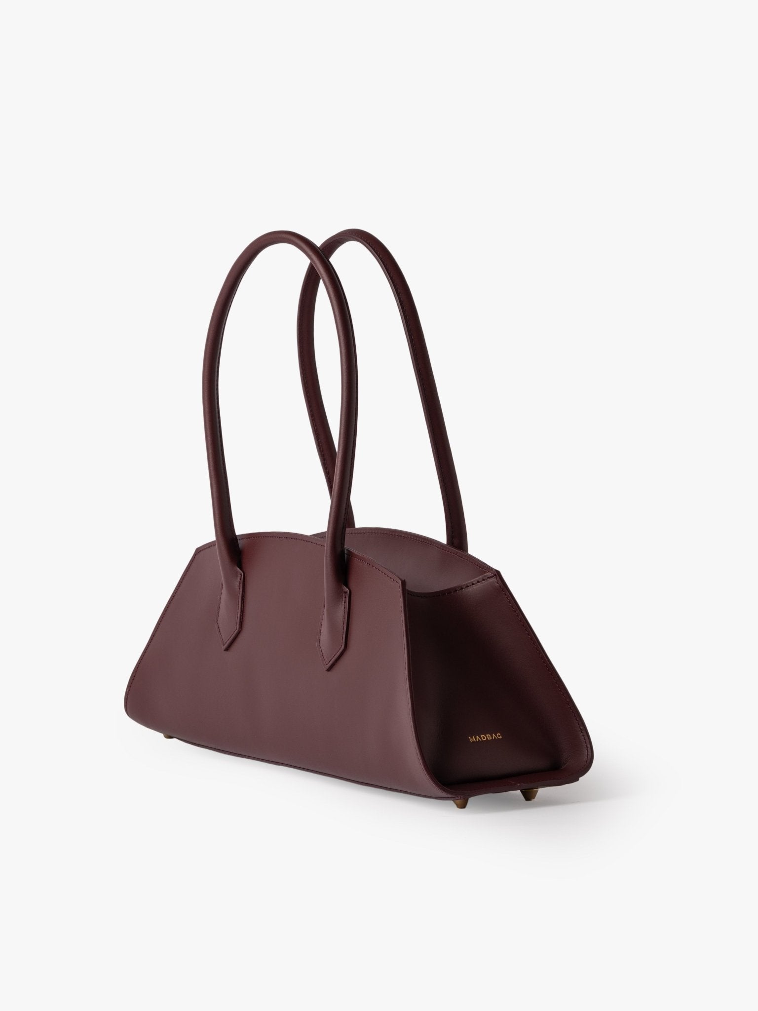 BASSOTTO in Pelle Bordeaux_LATERALE