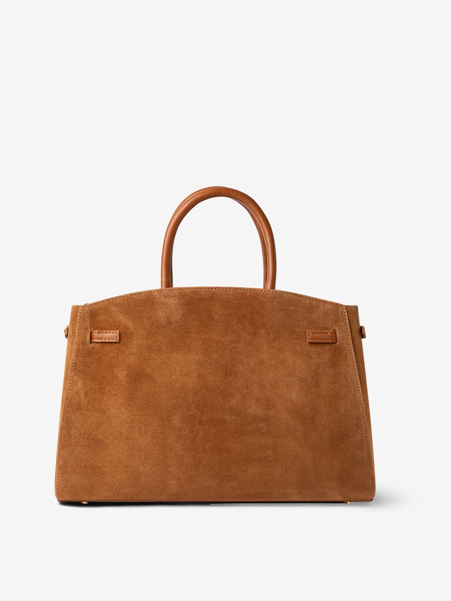 TOTE DIVA in Suede Camel_RETRO