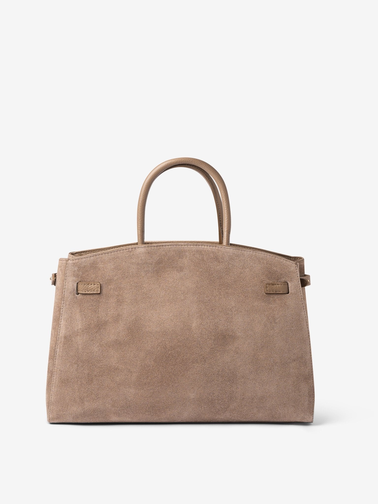 TOTE DIVA in suede Toupe_RETRO