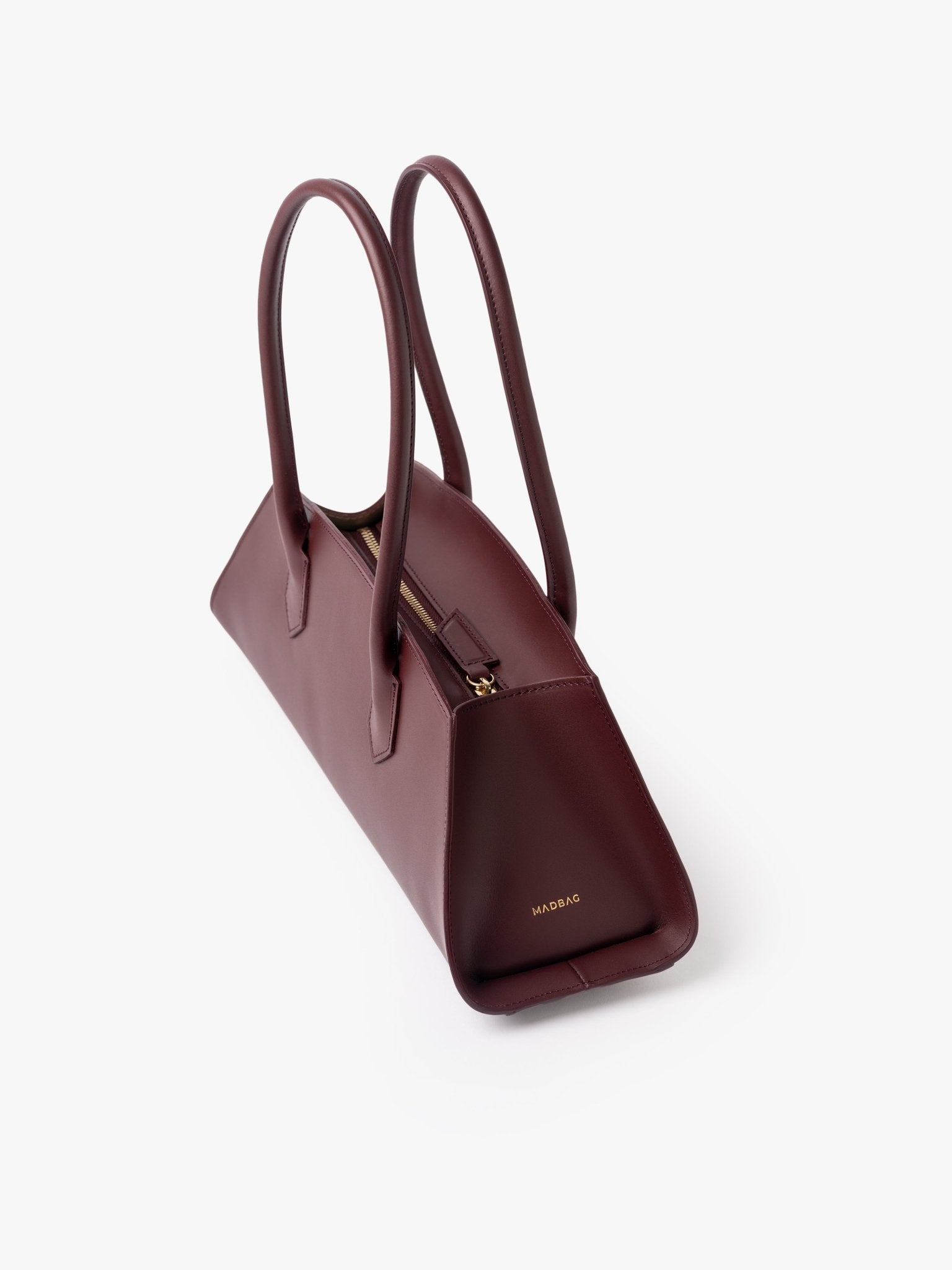 BASSOTTO in Pelle Bordeaux - MADBAG® STORE OFFICIAL | Handcrafted Luxury Bags Made in Italy