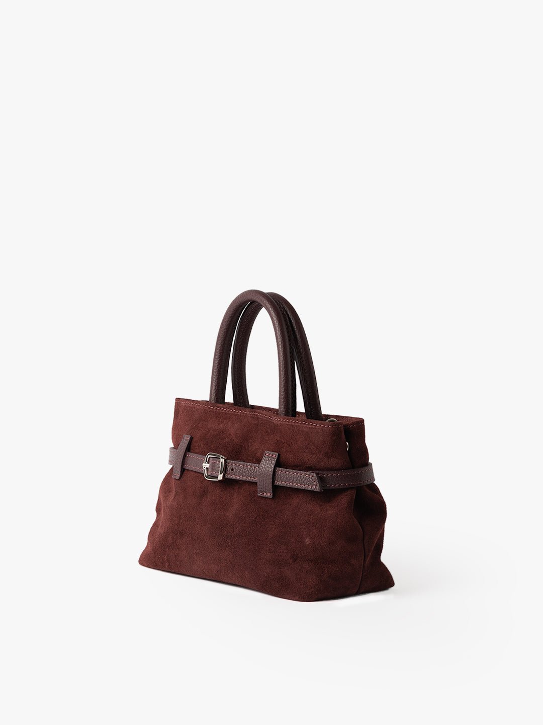 BABY DIVA in Pelle Suede Bordeaux