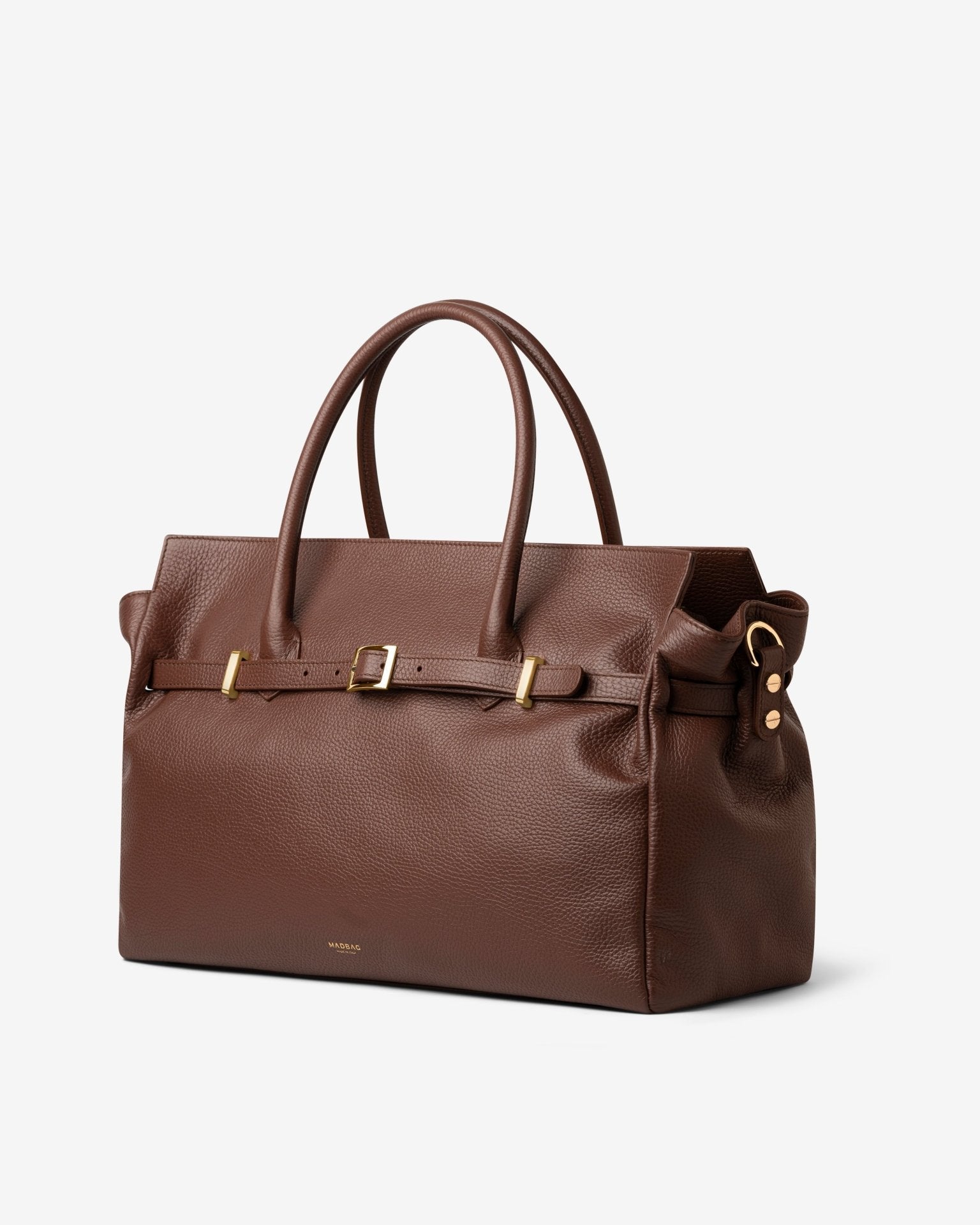 BELLUCCI in Pelle Chocolate - MADBAG® STORE OFFICIAL | Handcrafted Luxury Bags Made in Italy