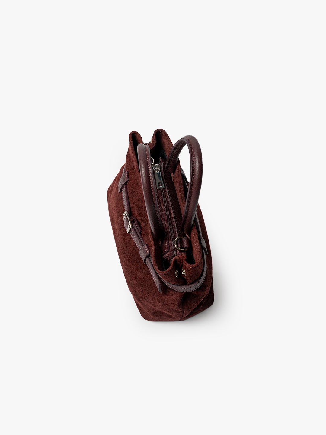 BABY DIVA in Pelle Suede Bordeaux