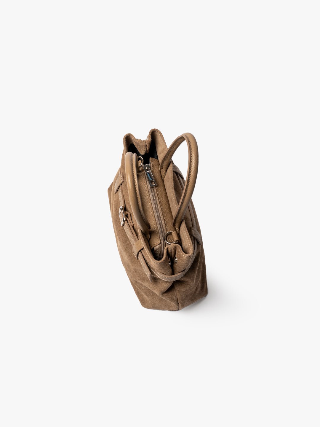 BABY DIVA in Pelle Suede Sabbia