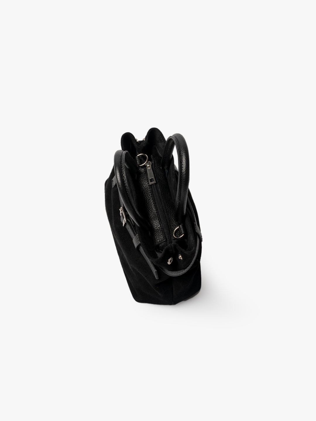 BABY DIVA in Pelle Suede Nera