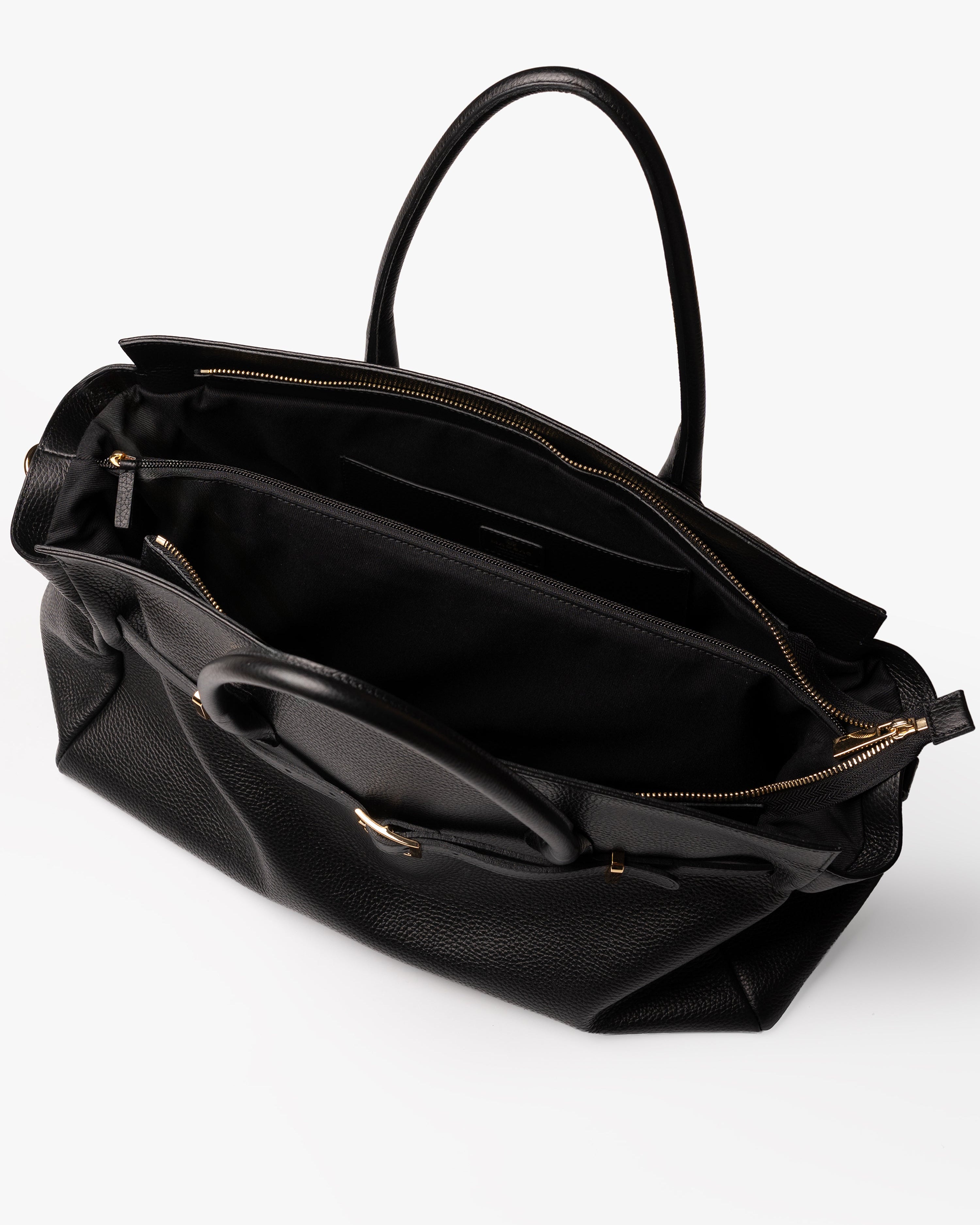 BELLUCCI in Pelle Nera - MADBAG® STORE OFFICIAL | Handcrafted Luxury Bags Made in Italy