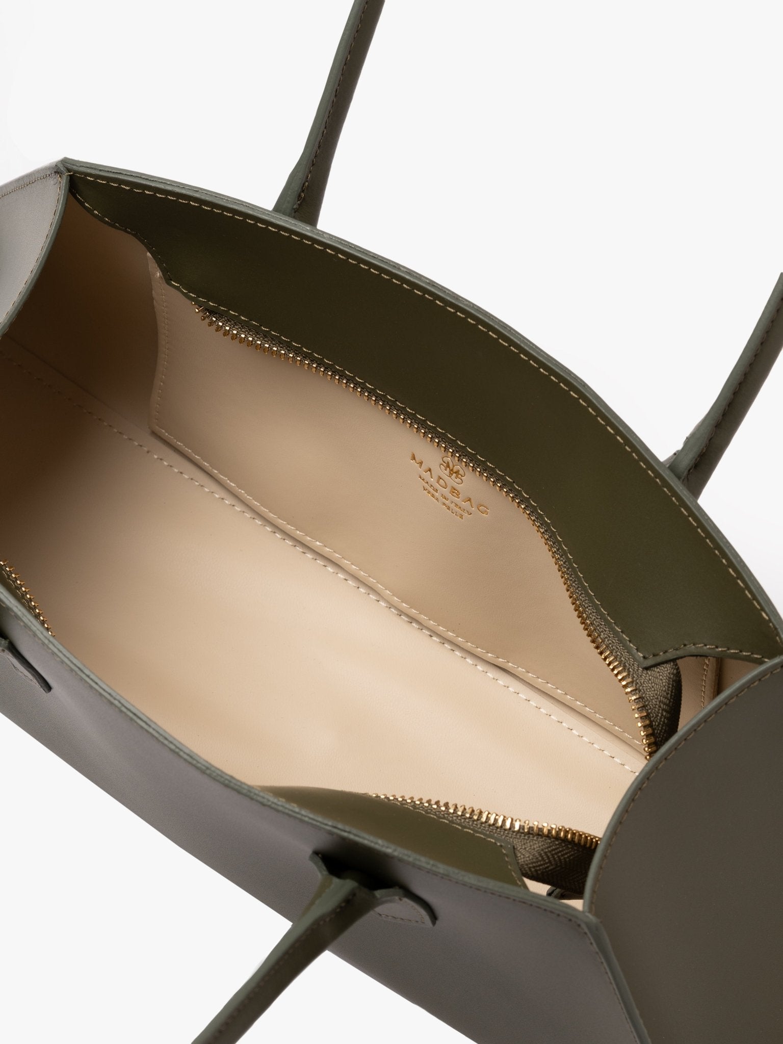 BASSOTTO in Pelle Verde Oliva_INTERNO