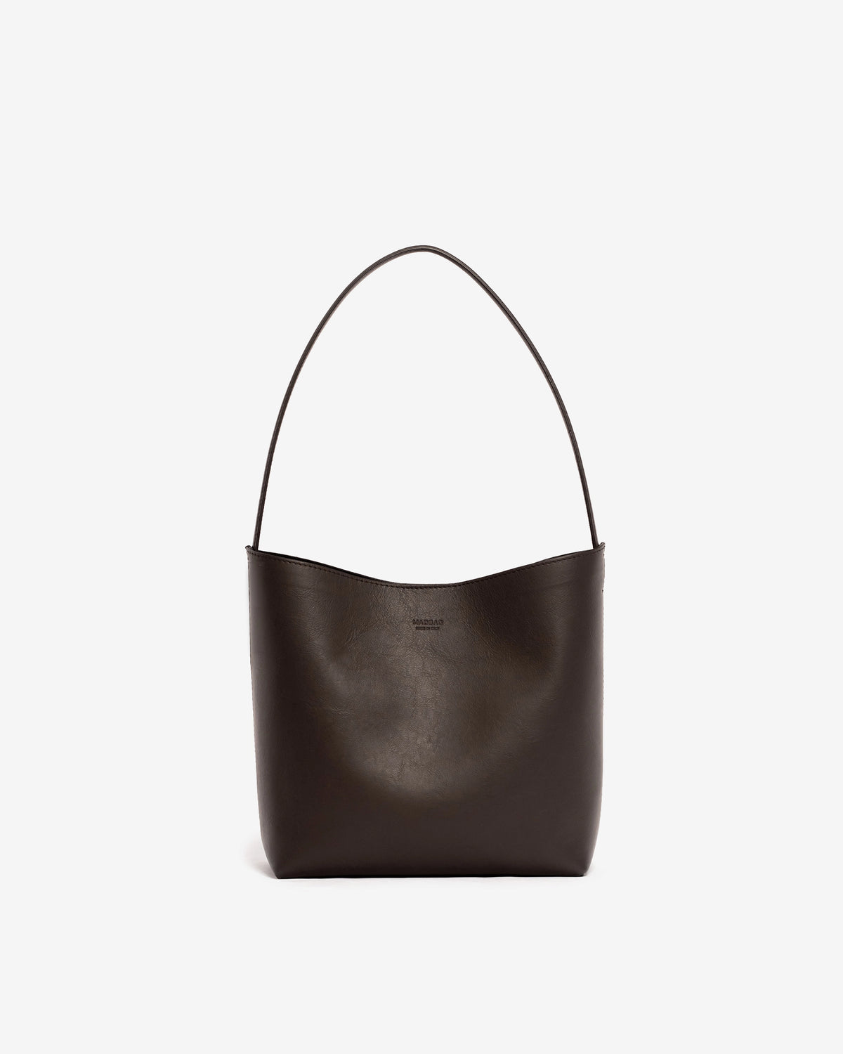 Borsa MADBAG Dolce Vita Chocolate, vista frontale.