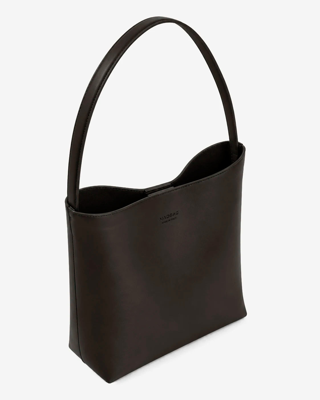 DOLCE VITA Hobo Bag en cuir Sauvage Espresso