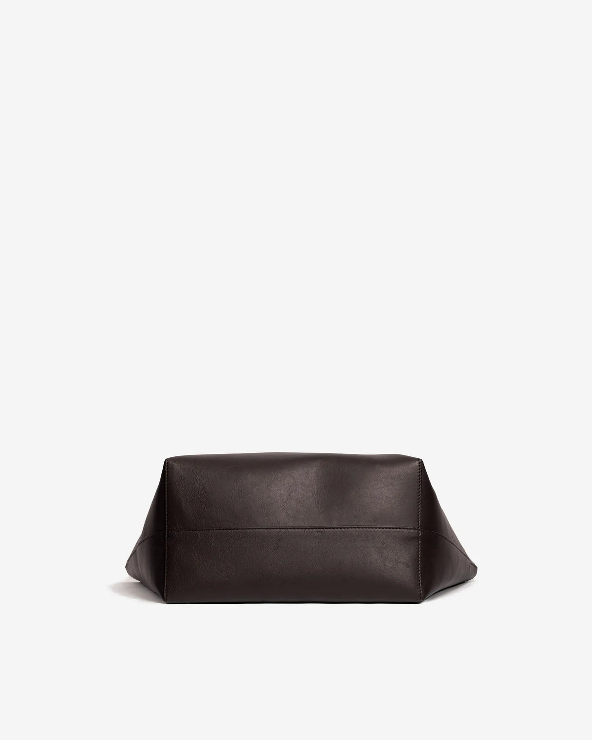 ANIMA Shoulder Bag in Black Sauvage Leather