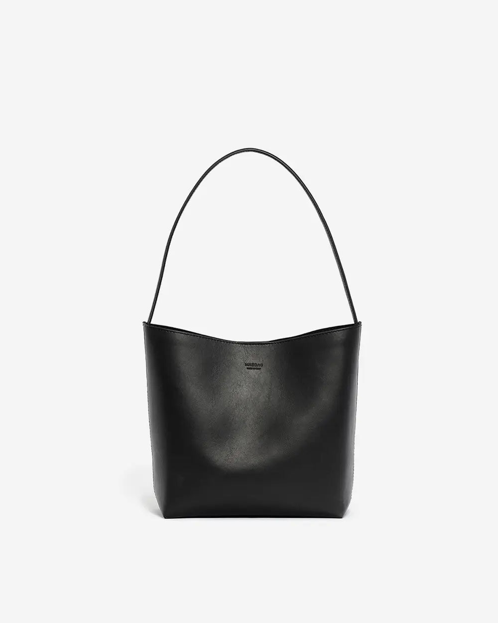 DOLCE VITA Hobo Bag in Black Sauvage Leather