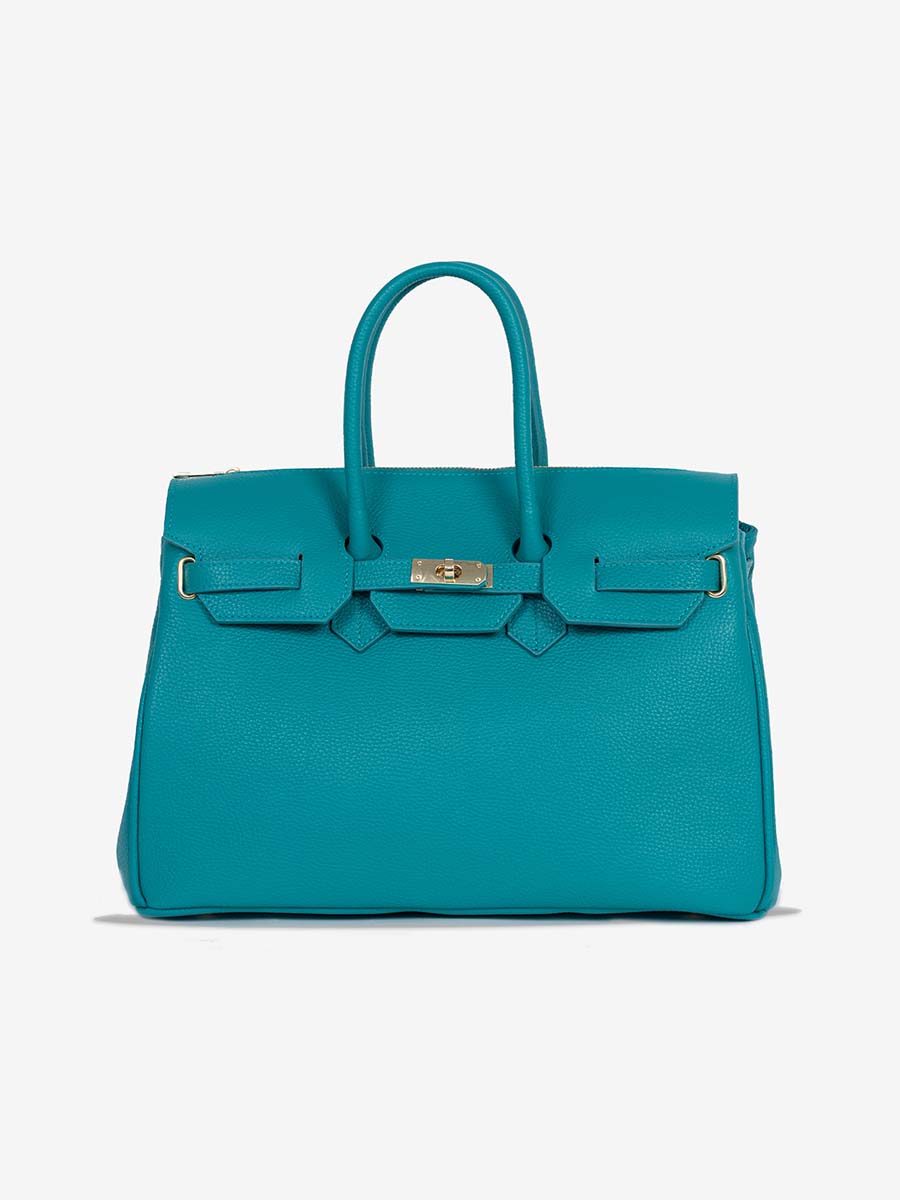 BIRKIMAD 40 LEATHER TEAL BLUE