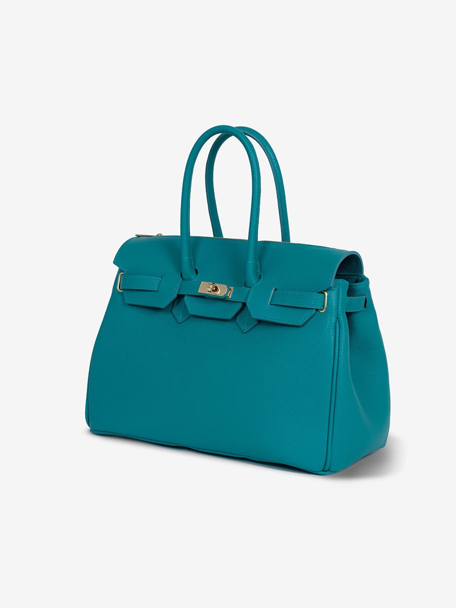 BIRKIMAD 40 LEATHER TEAL BLUE