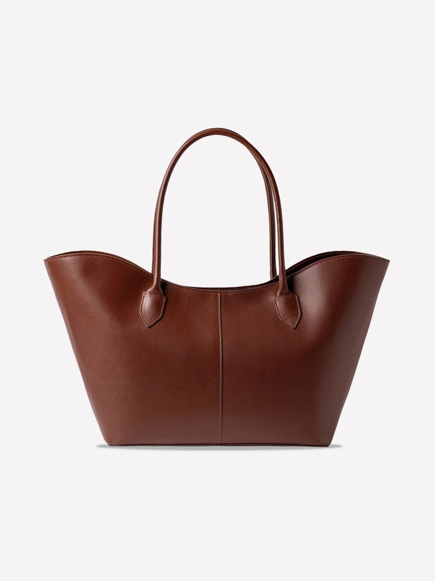 LOREN in Pelle Saffiano Cognac - MADBAG® STORE OFFICIAL | Borse Di Lusso Artigianali 100% Made In Italy