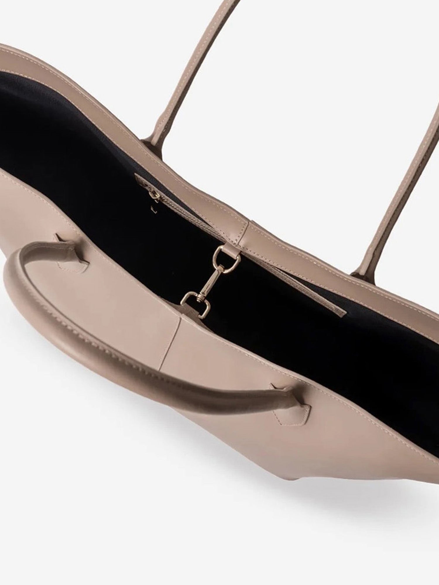 LOREN in Pelle Calfskin Misty Beige - MADBAG® STORE OFFICIAL | Borse Di Lusso Artigianali 100% Made In Italy