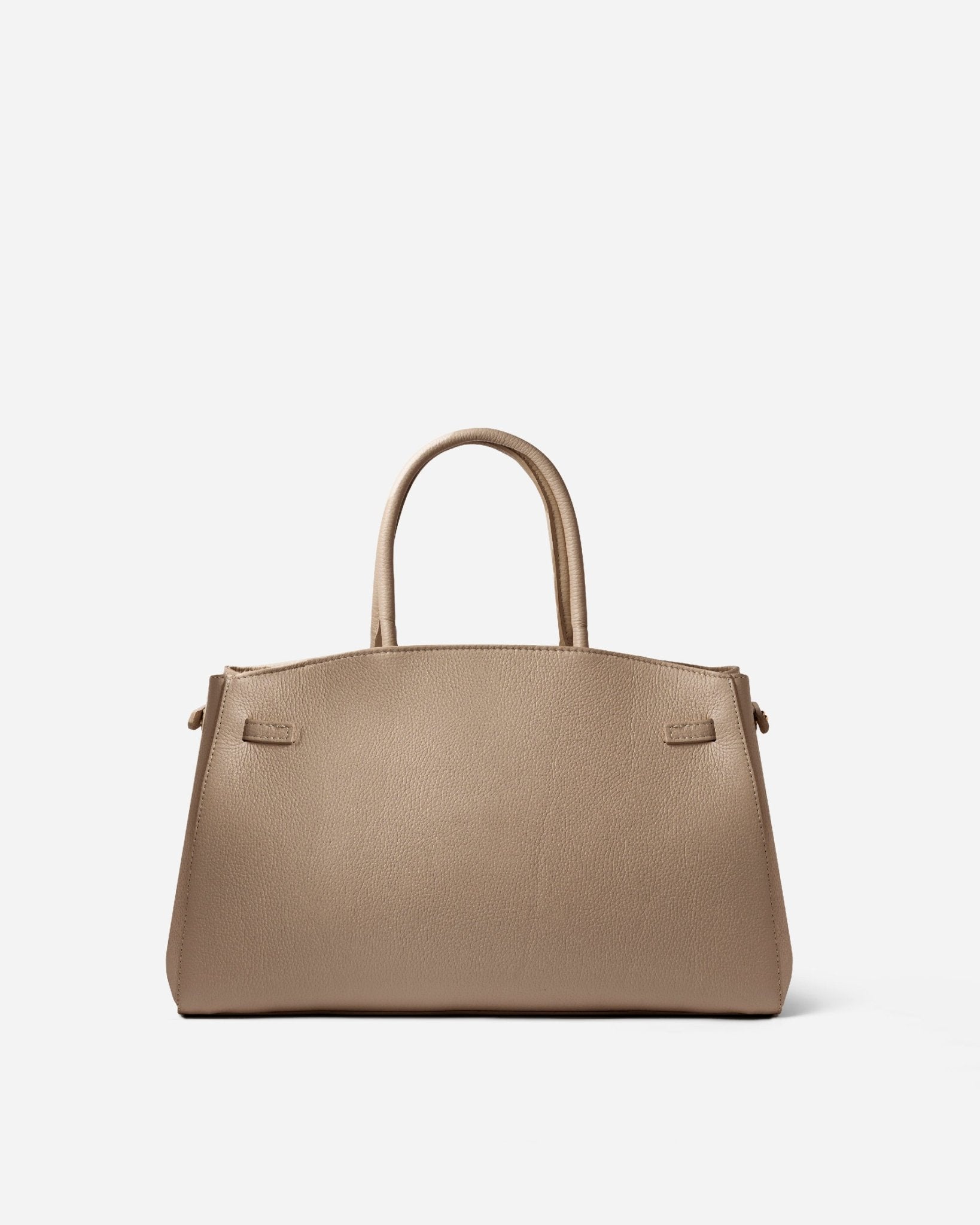 Midi TOTE DIVA in Pelle Toupe - MADBAG® STORE OFFICIAL | Borse Di Lusso Artigianali 100% Made In Italy