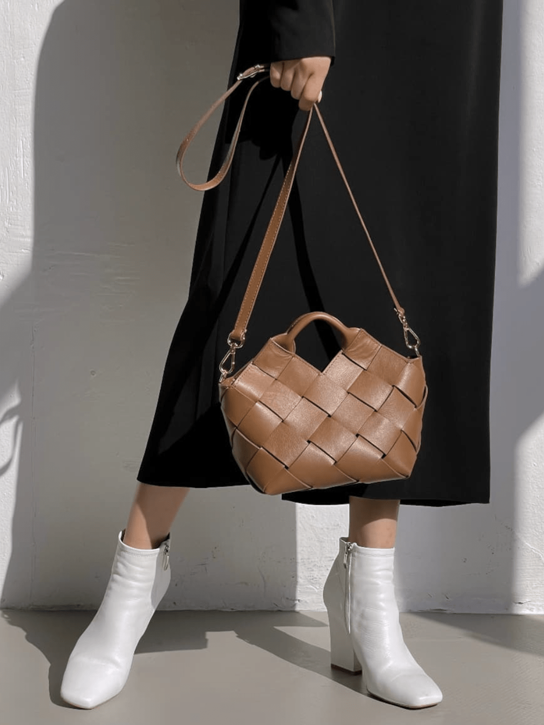 MINA Nappa Leather Cognac