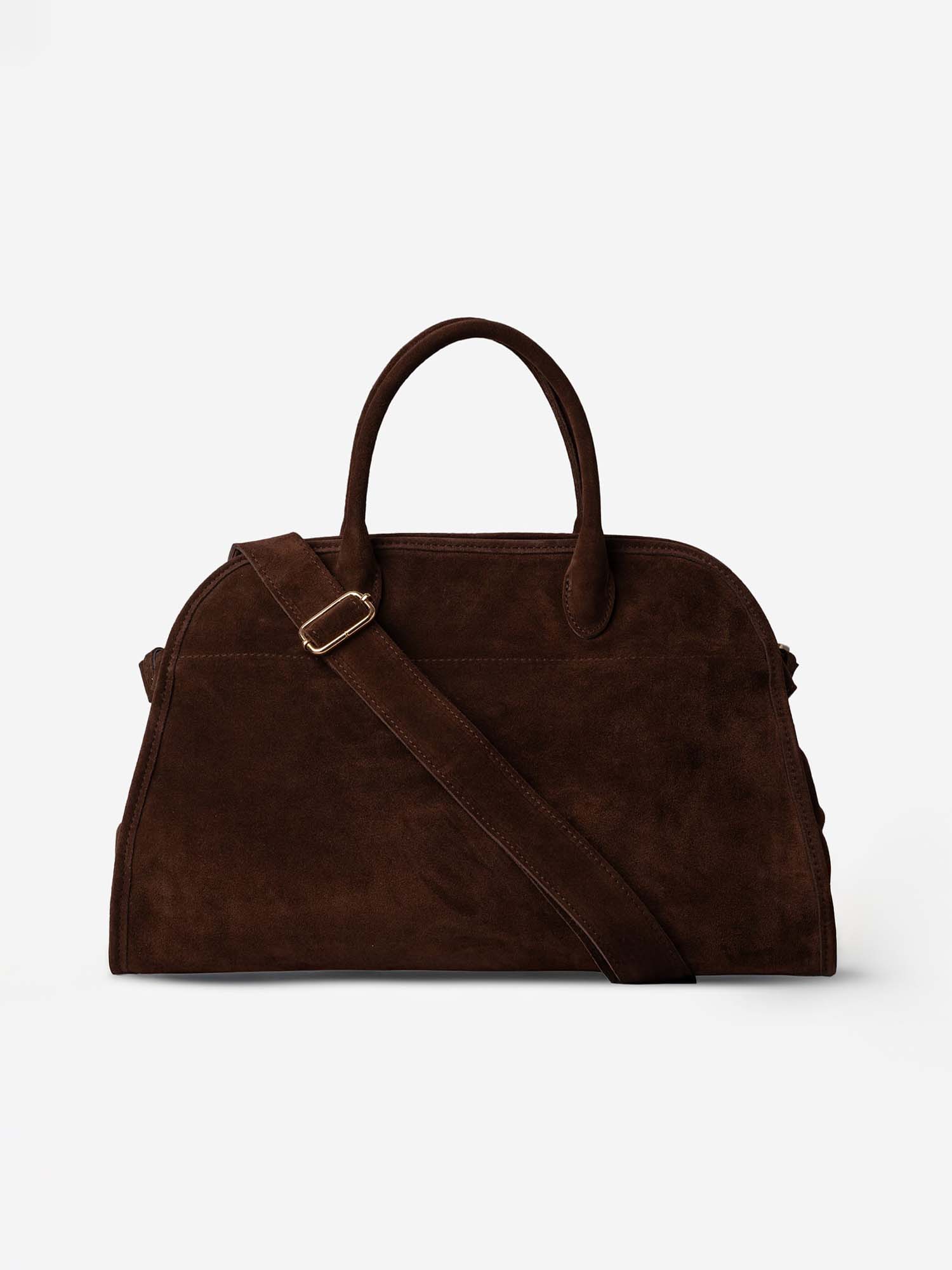 MADAME 43 EXTRA MAXI Dark Moka Suede Leather