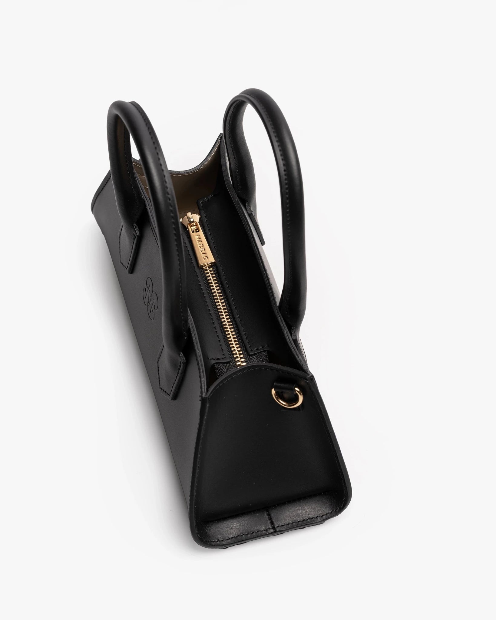 Small Bassotto in Pelle Black - MADBAG® STORE OFFICIAL | Borse Di Lusso Artigianali 100% Made In Italy