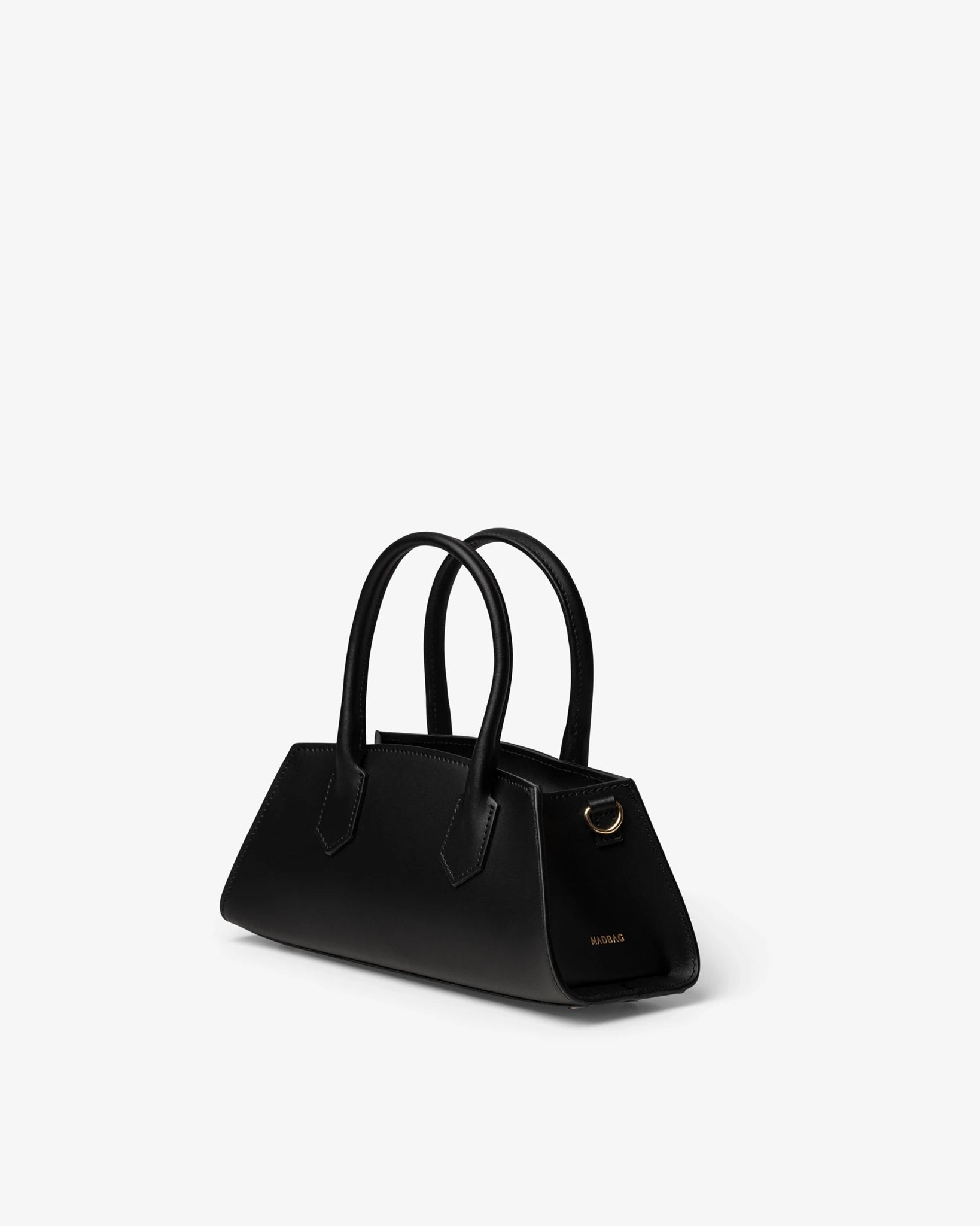 Small Bassotto in Pelle Black - MADBAG® STORE OFFICIAL | Borse Di Lusso Artigianali 100% Made In Italy