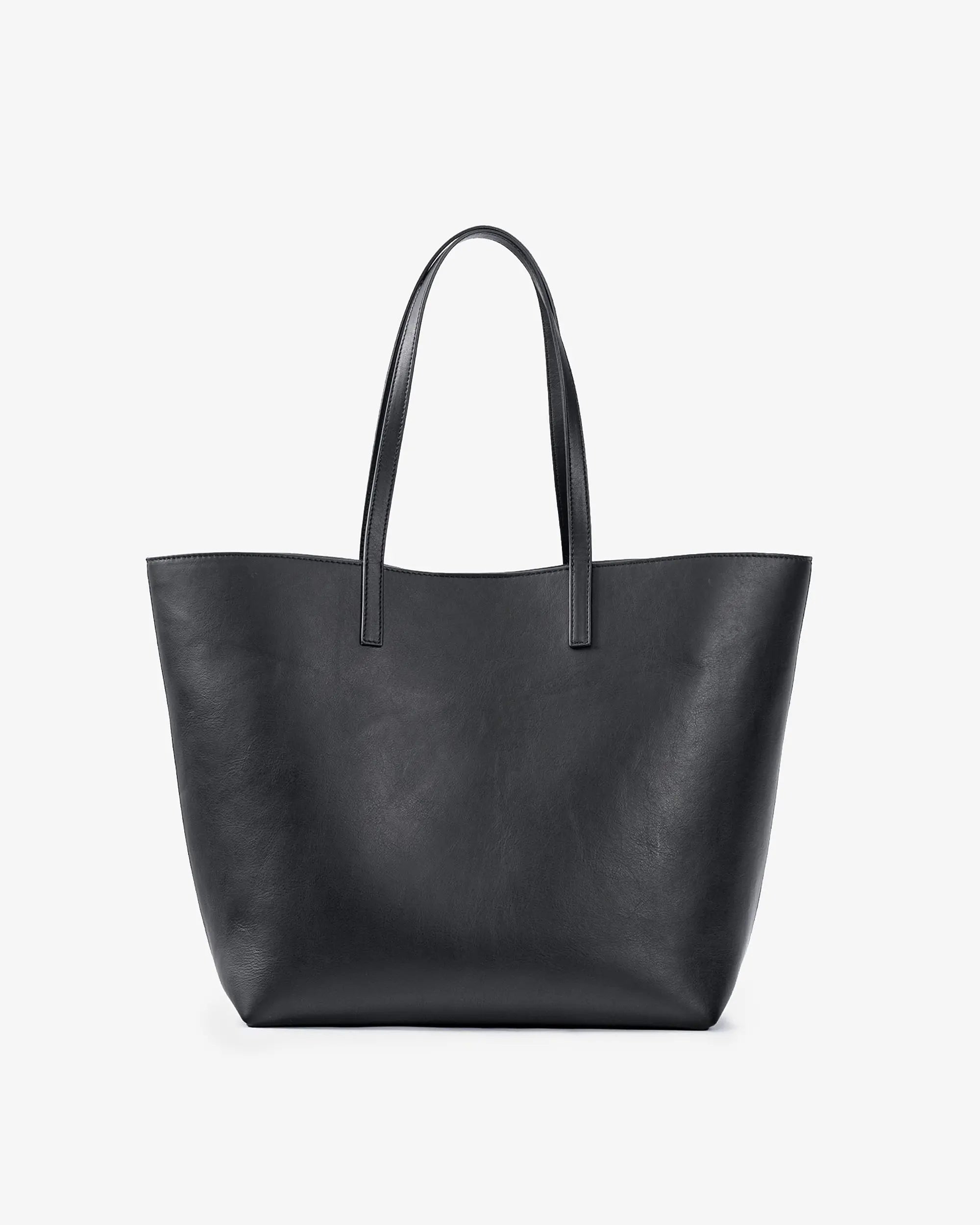 ANIMA Borsa a Spalla in Pelle Sauvage Black