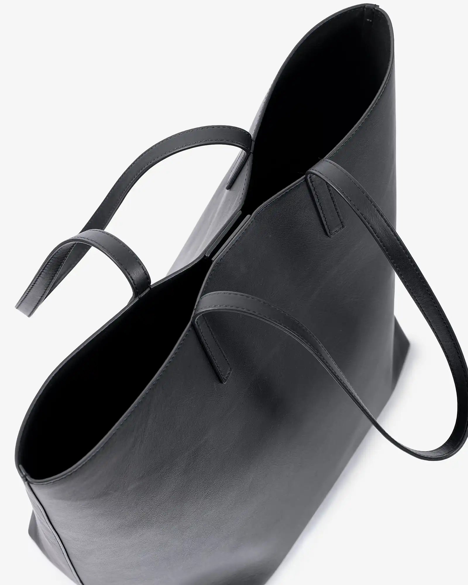 ANIMA Bolso de hombro de piel Sauvage Black