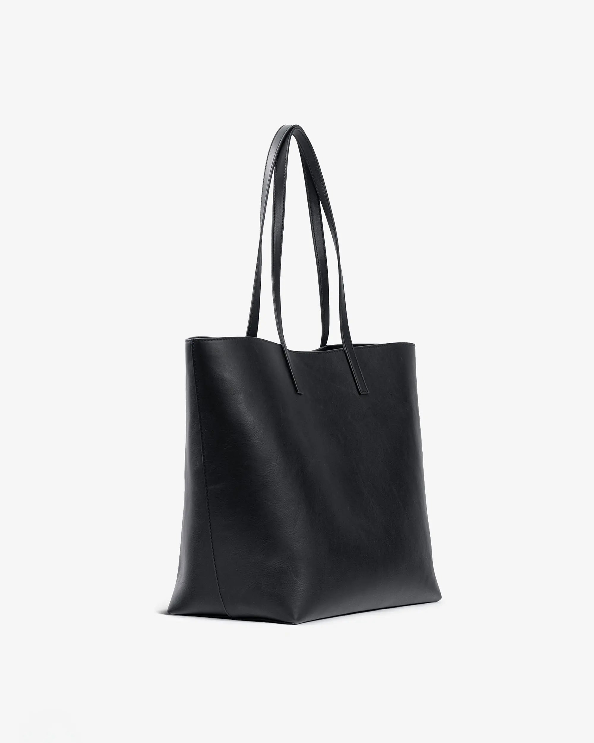 ANIMA Bolso de hombro de piel Sauvage Black