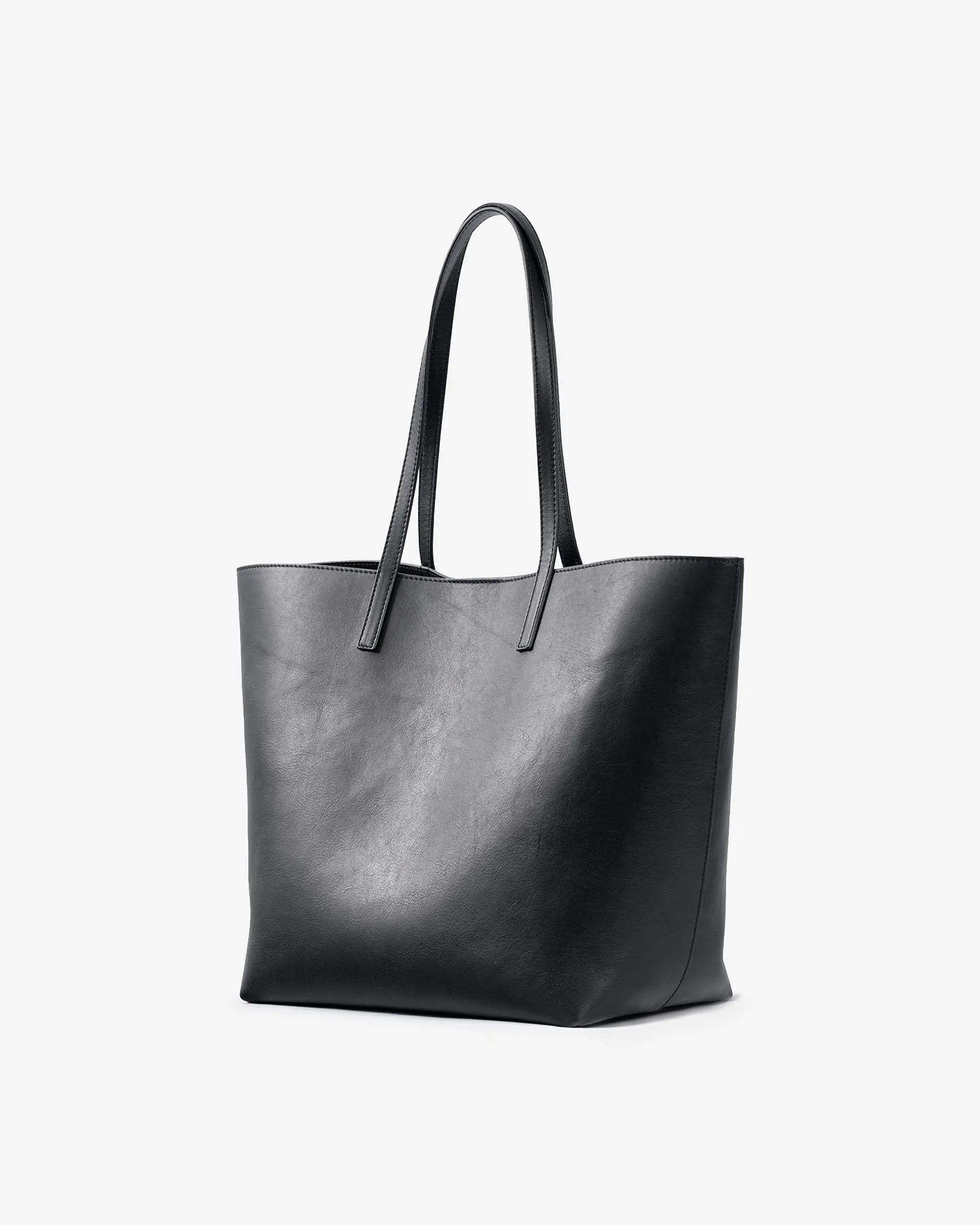 ANIMA Bolso de hombro de piel Sauvage Black