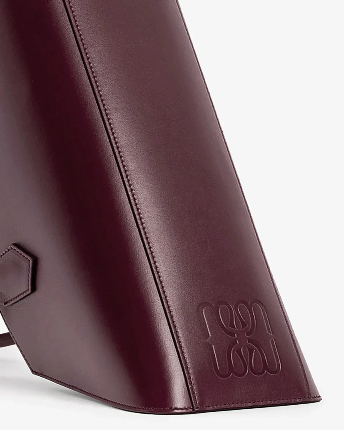 BASSOTTO en cuir Bordeaux